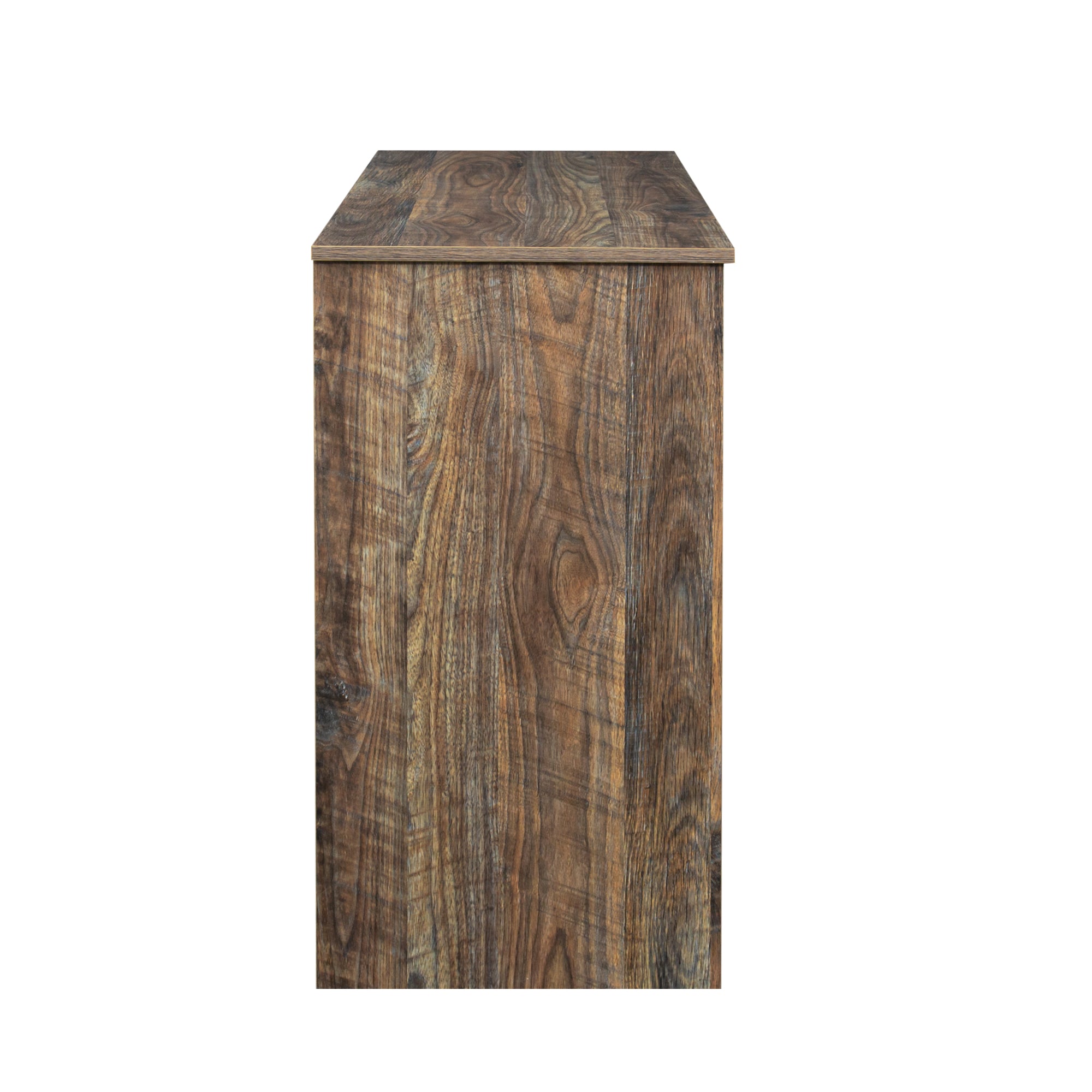 43-inch Wood Sideboard with 2 Drawers