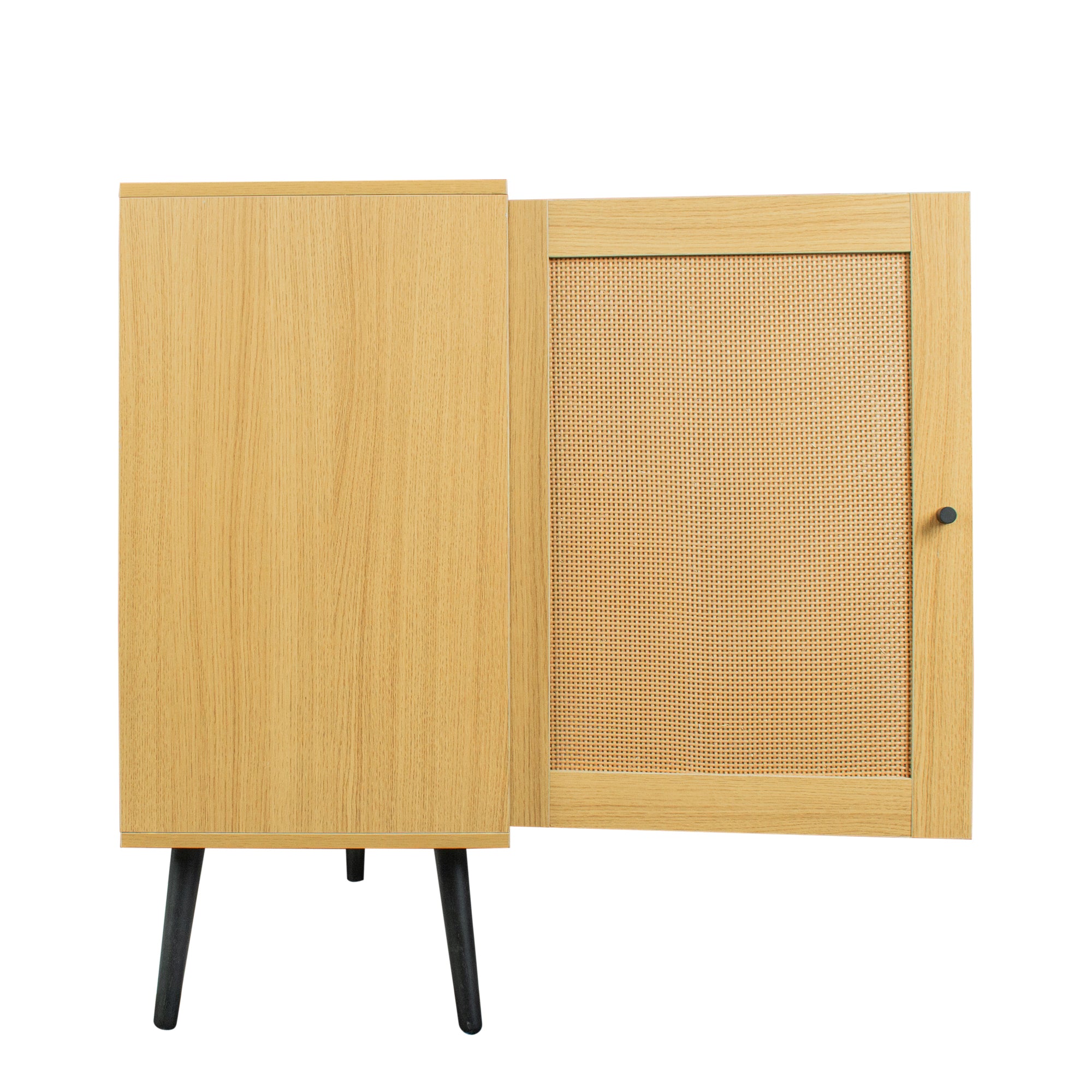 55-inch Wood Sideboard with 4 Long Drawers