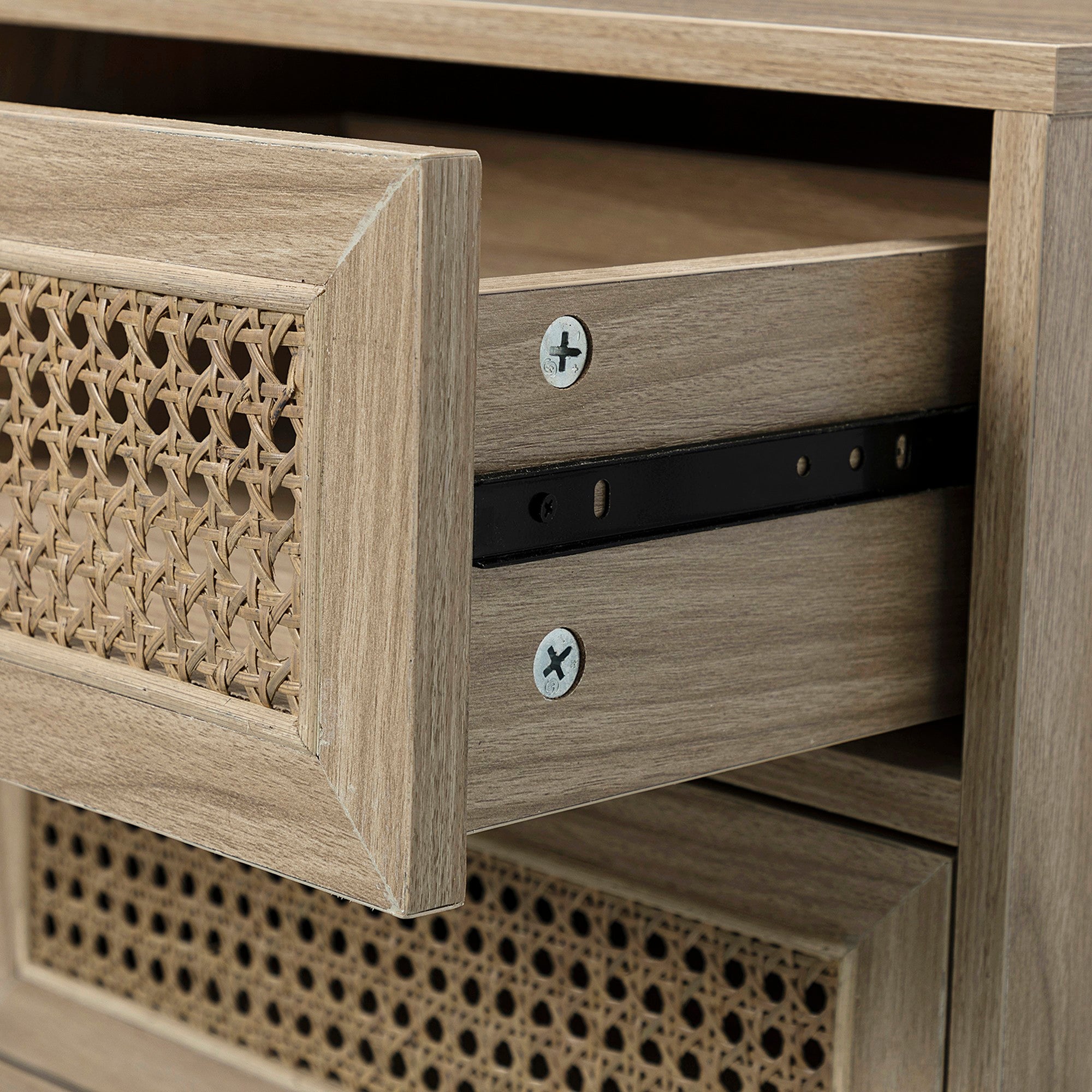 4 Drawers 16" W  Wood Chest in Natural