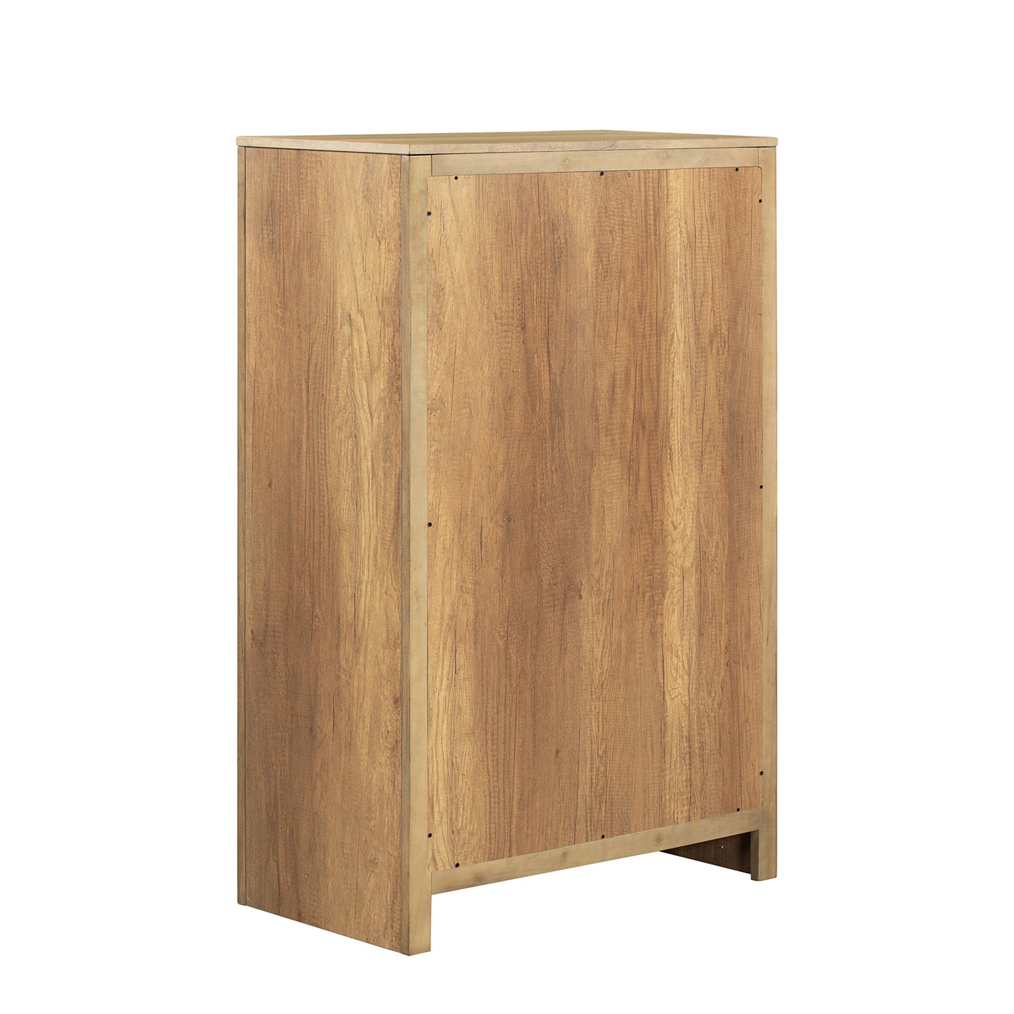 5 Drawers  32" W  Wood Chest in Maple