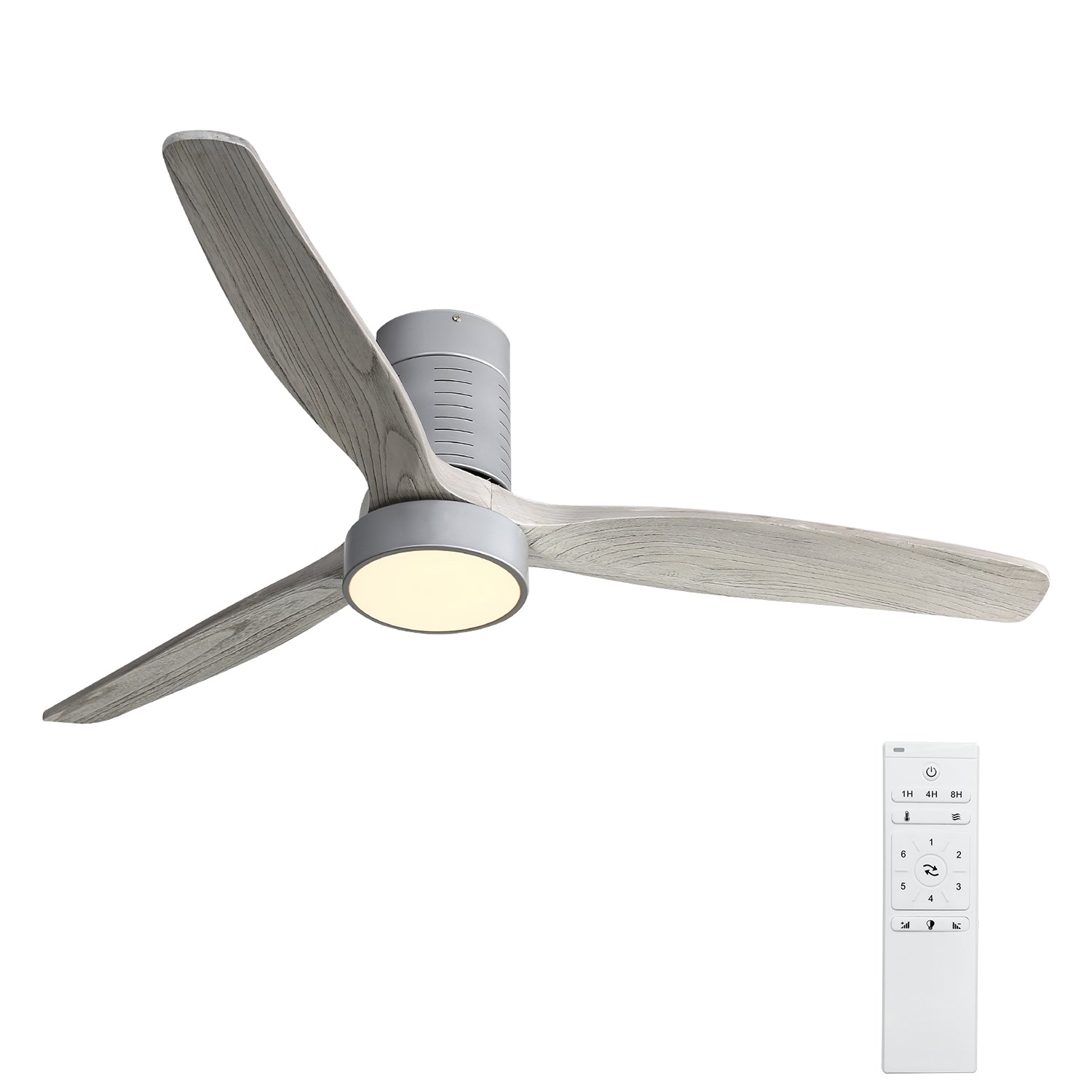 52" Indoor Ceiling Fan Light with Remote Control