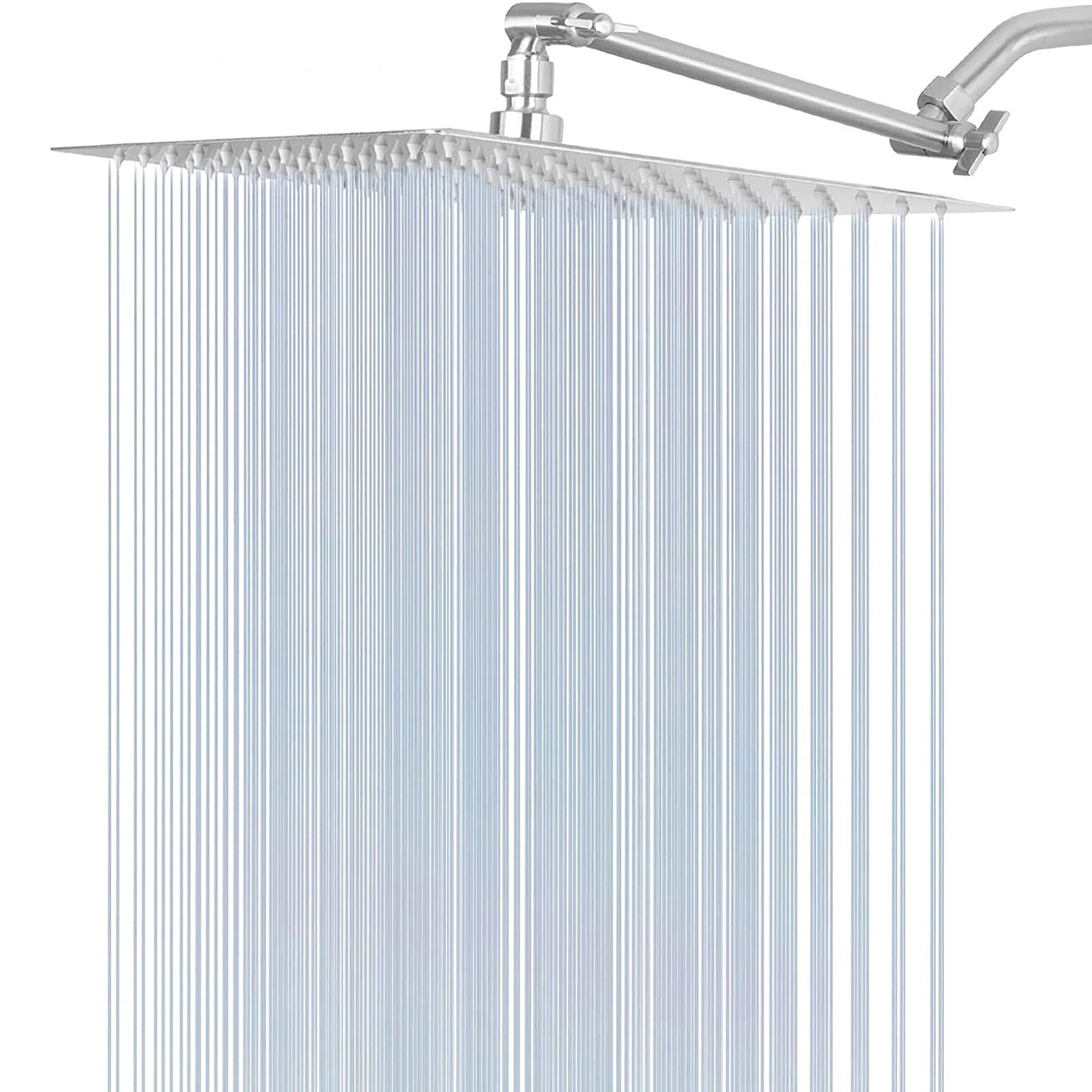 10 inch Wall-Mounted Square Stainless Steel Shower System