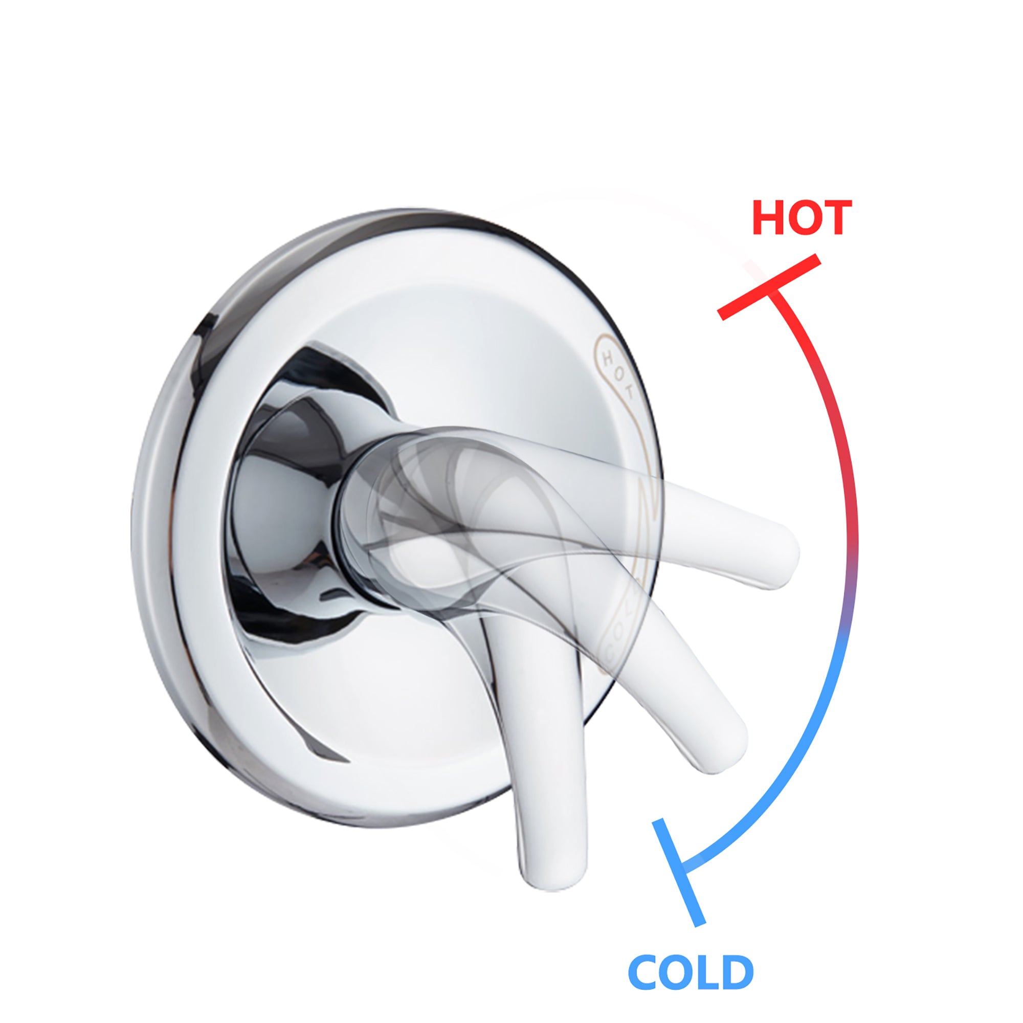 5 inch Wall-Mounted Round Shower System with Handheld Shower and head shower and Slide Bar
