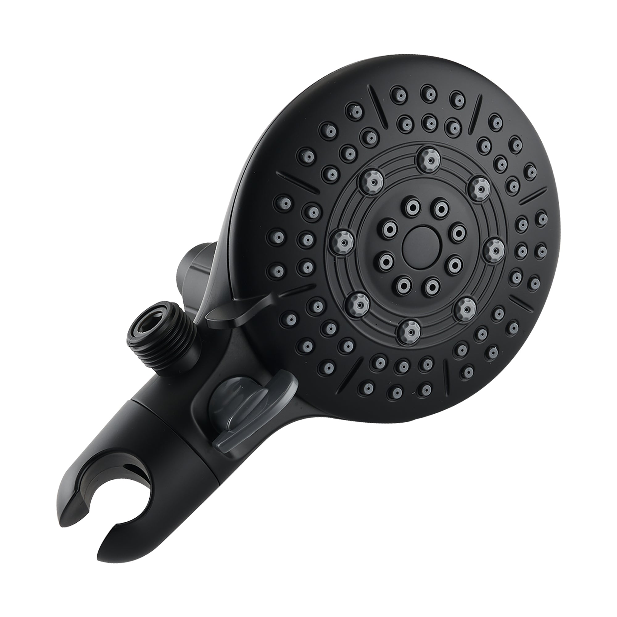 5 inch Wall-Mounted Round Shower System with Handheld Shower and head shower and Tub Faucet