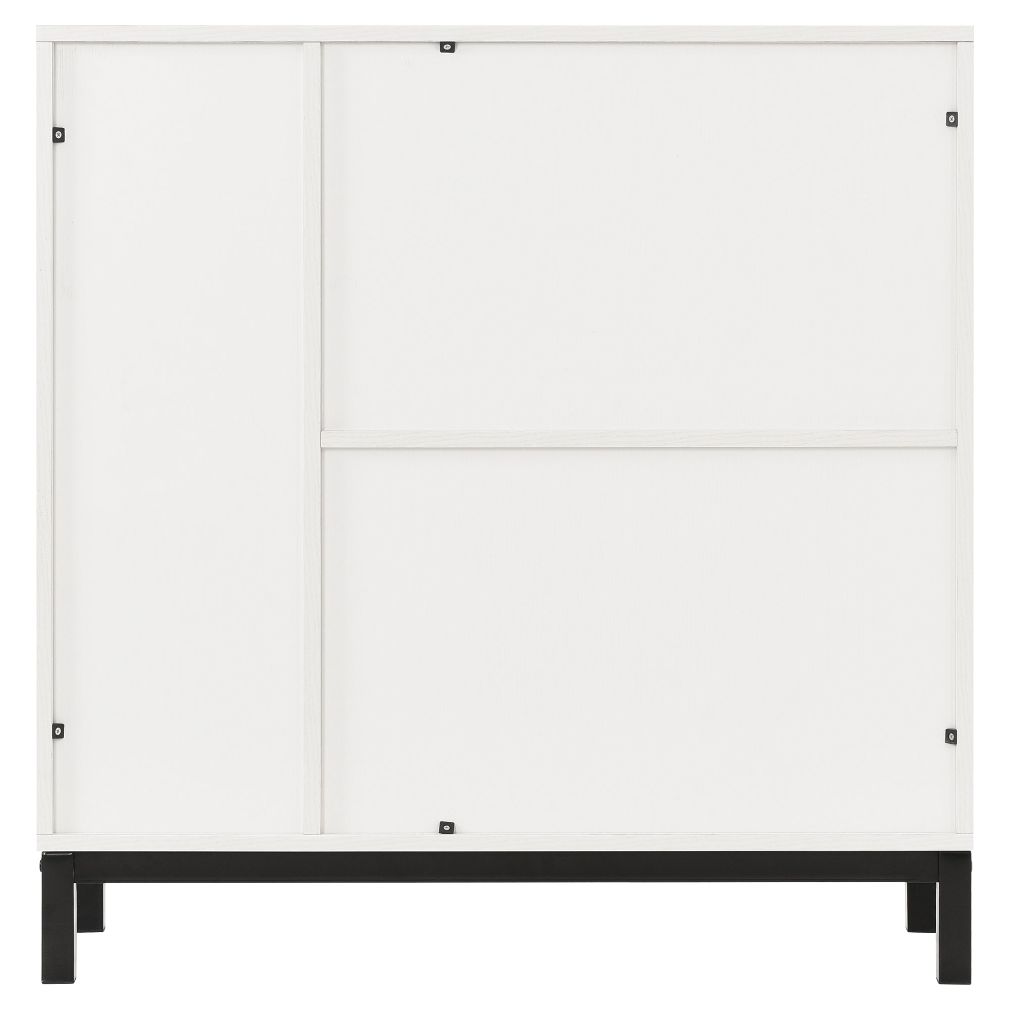 54-inch Wood Buffet with Wine Rack