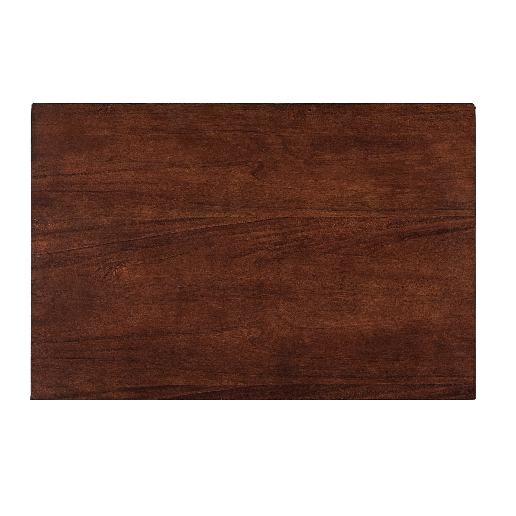 2-Drawer Wood Nightstand with Hardware