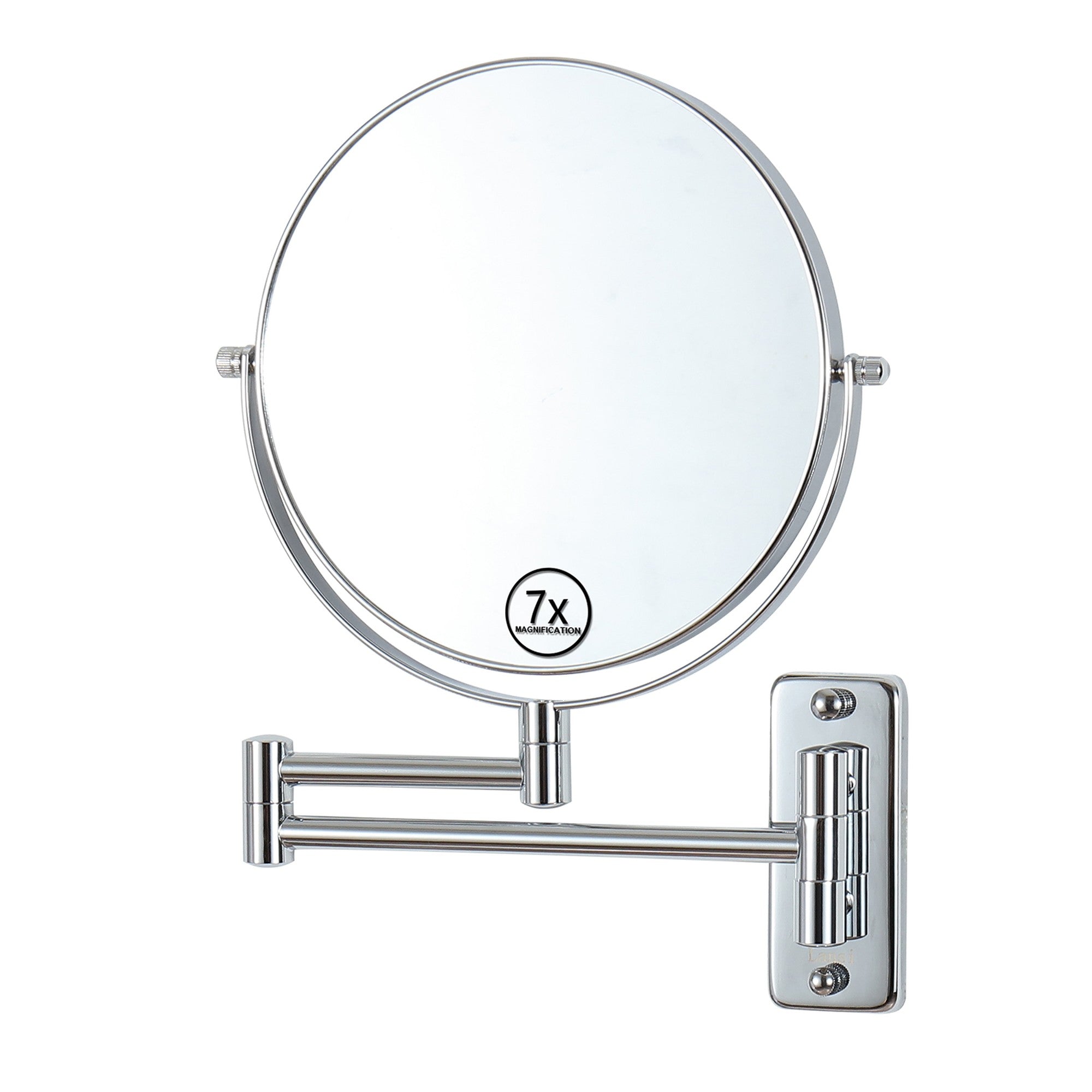 17 inch Double-Sided Framed Anti-Fog Wall Mounted Bathroom Mirror
