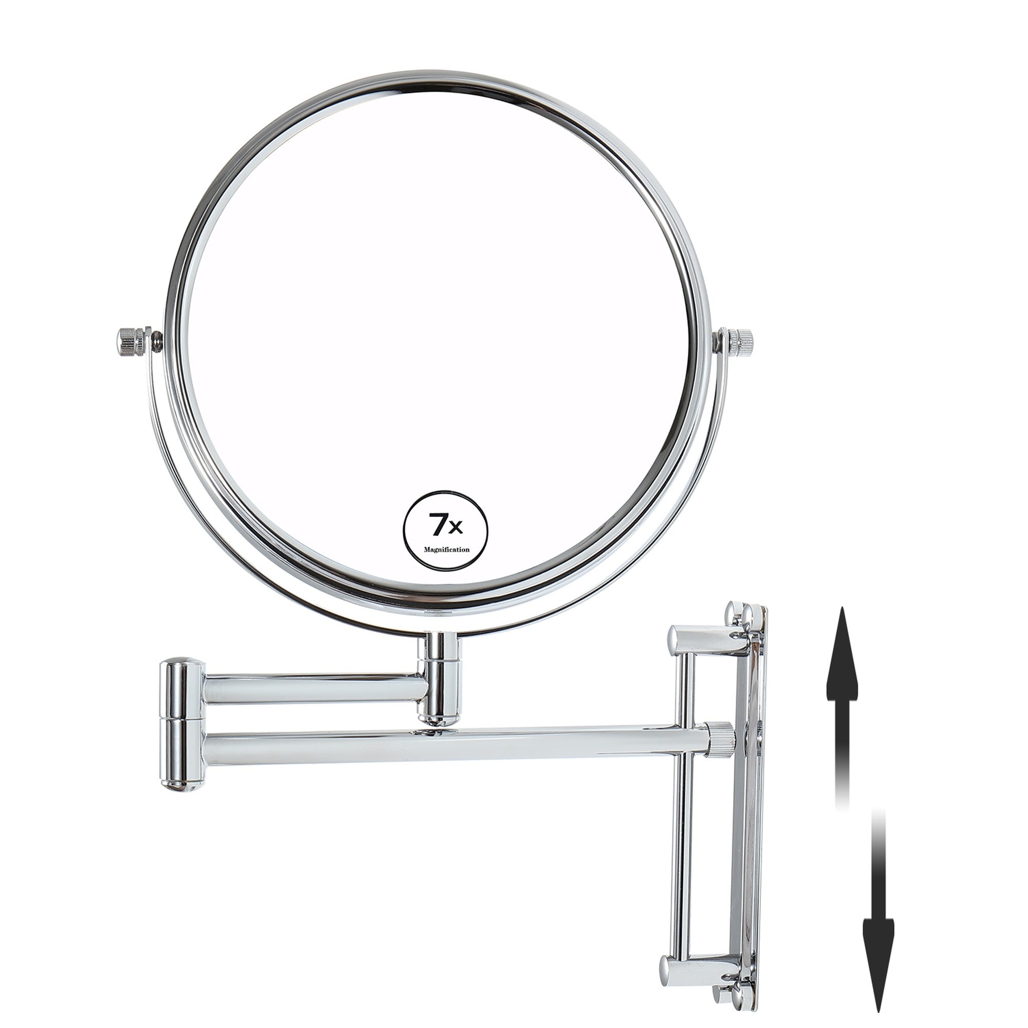 17 inch Double-Sided Framed Wall Mounted  Bathroom Mirror