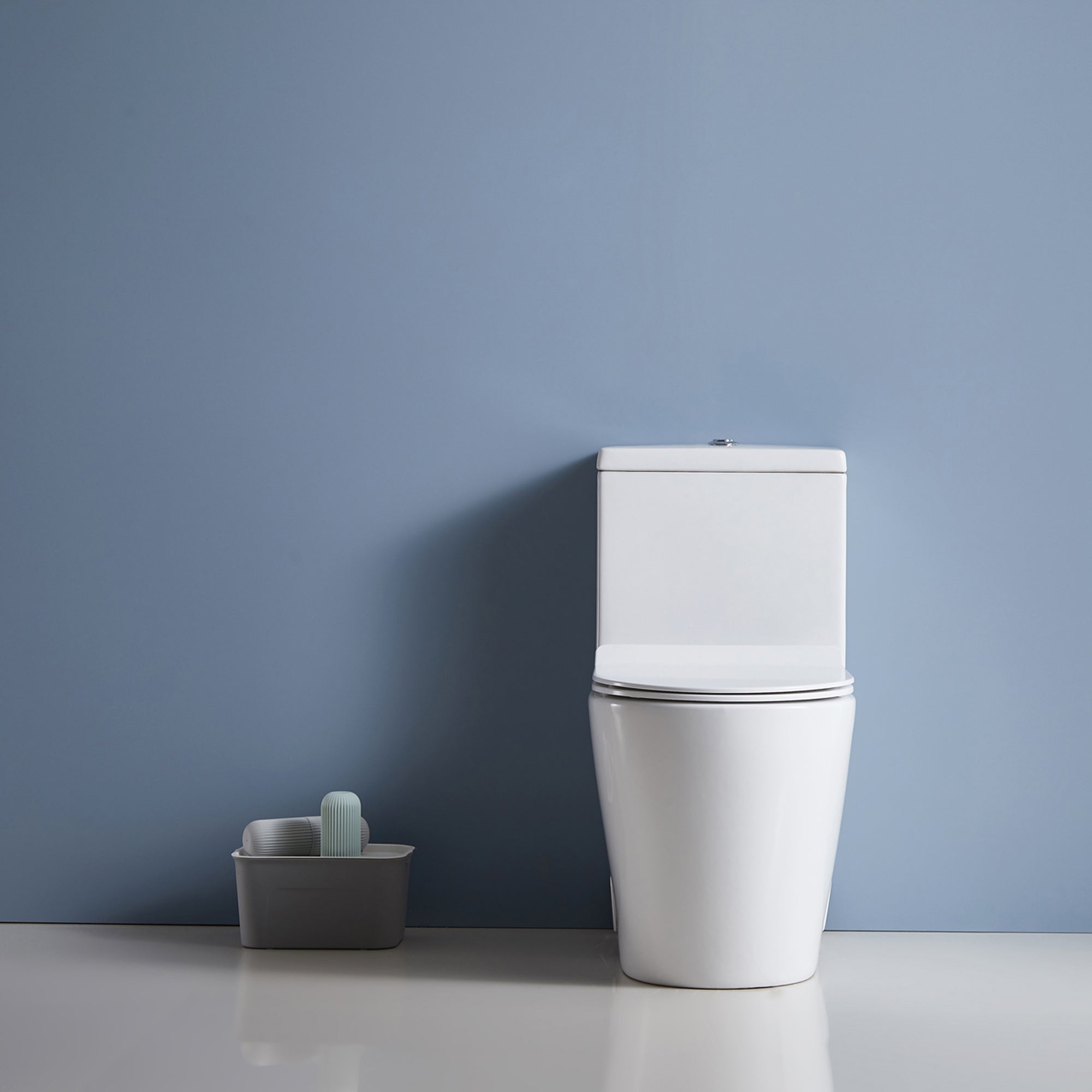 12 inches 0.88/1.28GPF Dual Flush One-Piece Toilet with Soft Close Seat