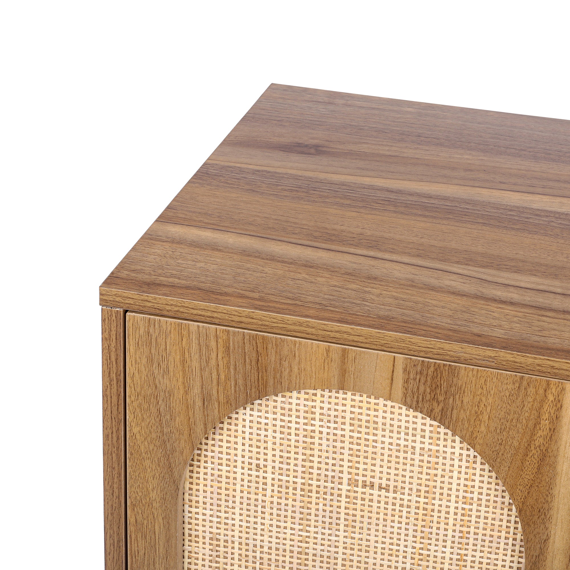 41" Tall  2-door Accent Cabinet with Adjustable Inner Shelves