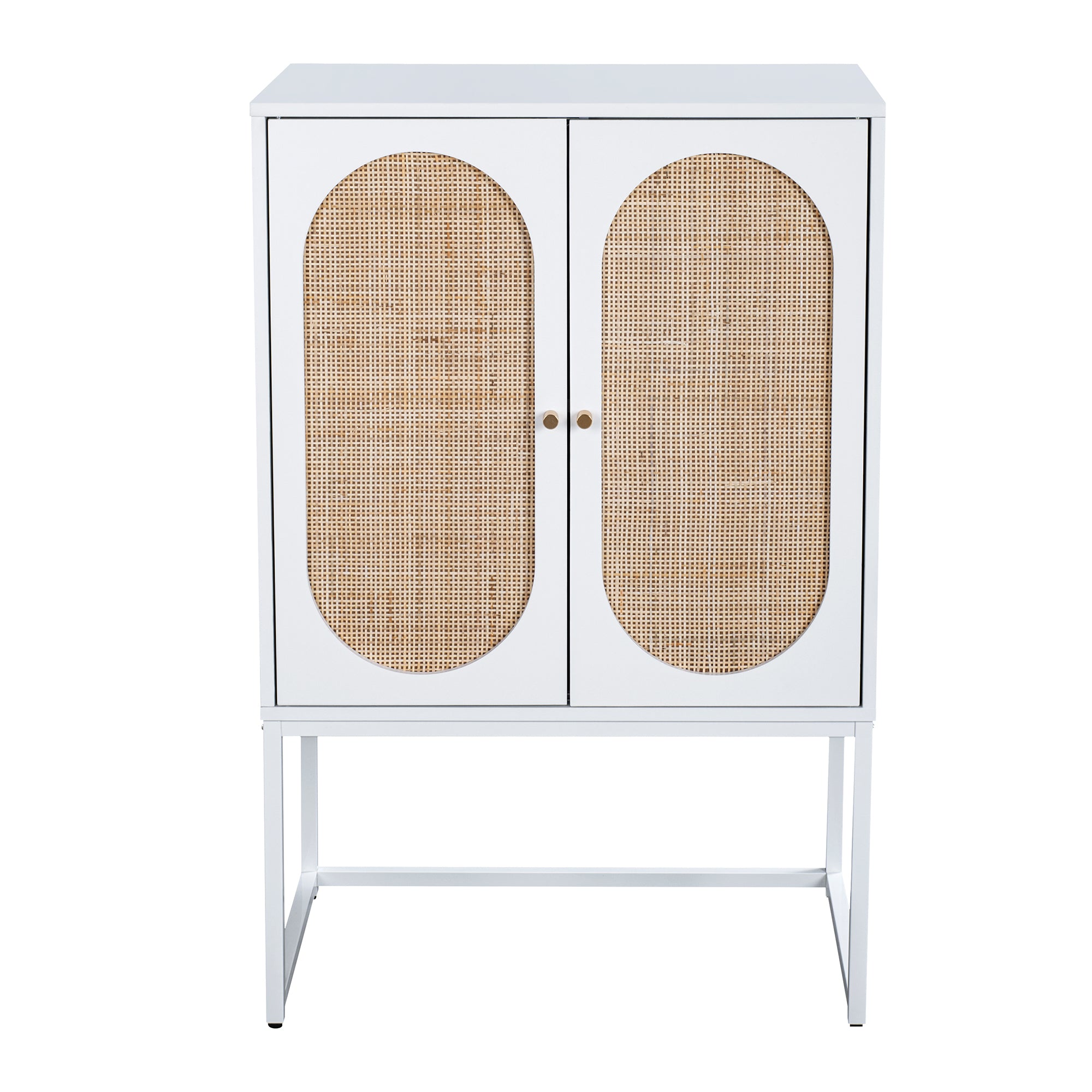 41" Tall  2-door Accent Cabinet with Adjustable Inner Shelves
