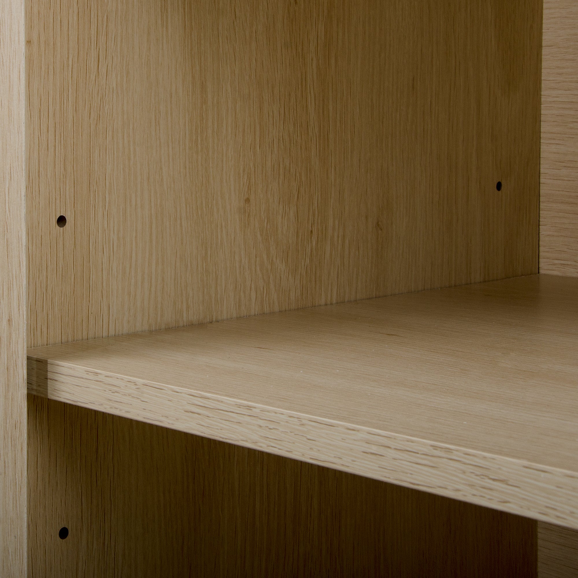 32" Tall Wood 2-door Accent Cabinet with Rattan Door