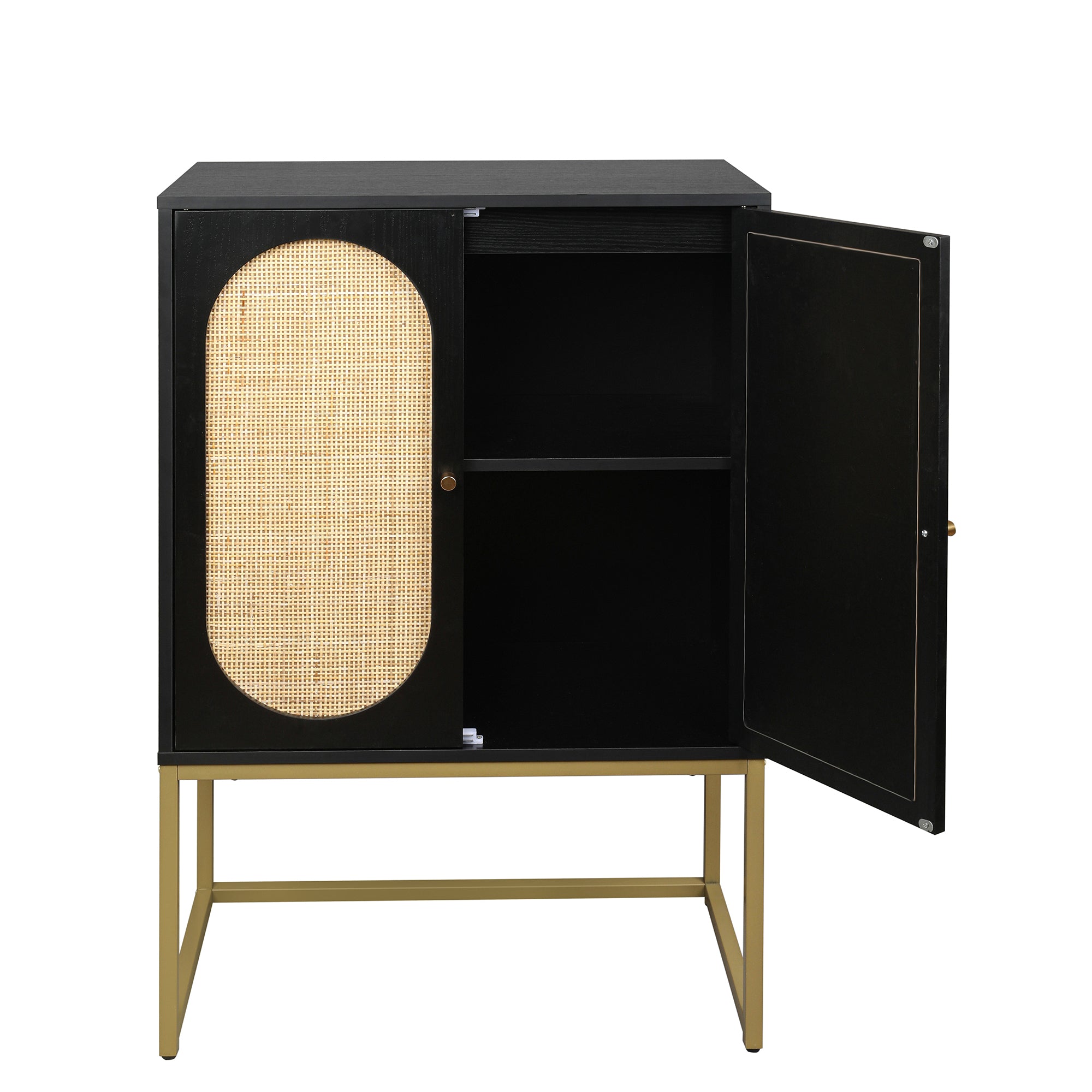 40" Tall  2-door Accent Cabinet with Adjustable Inner Shelves