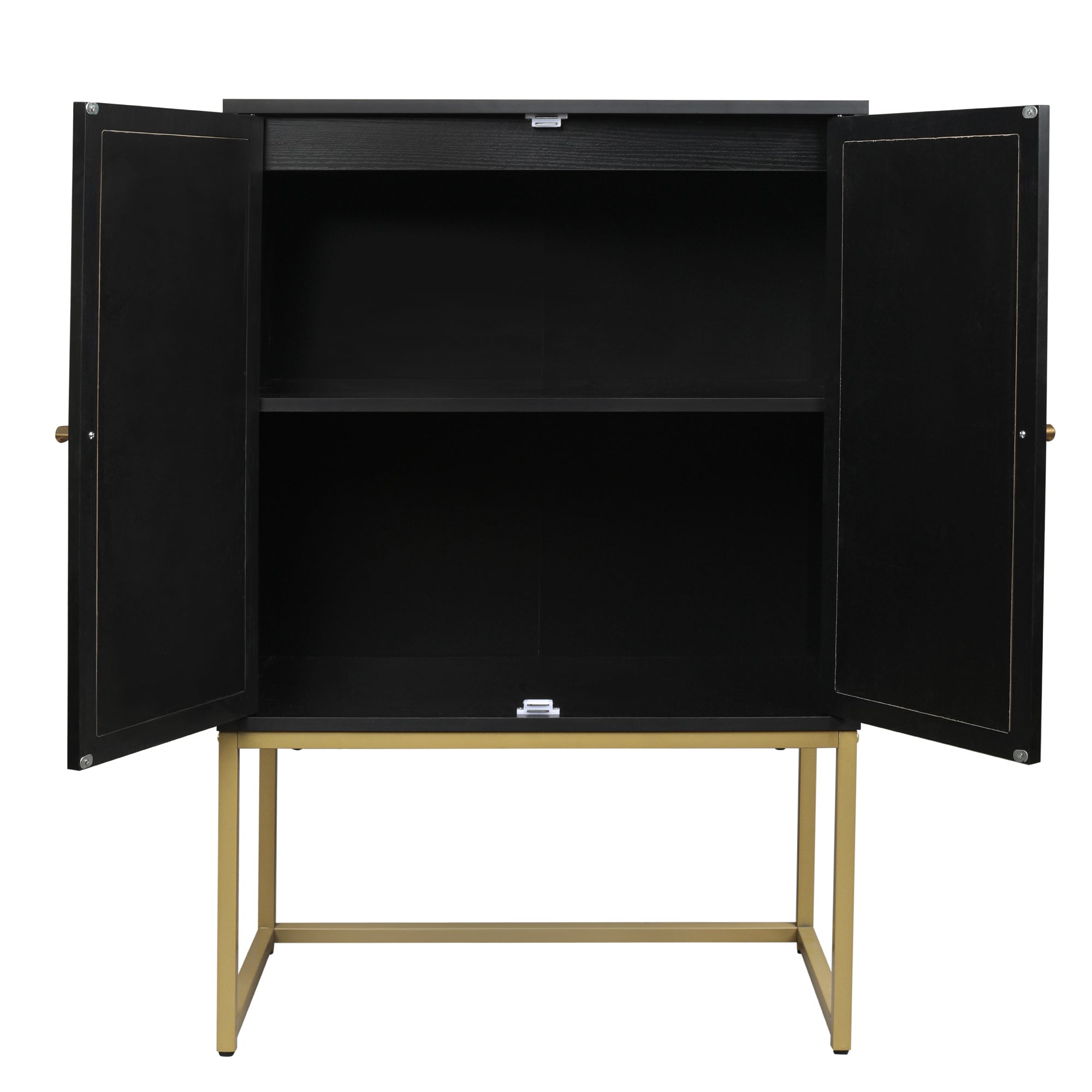 40" Tall  2-door Accent Cabinet with Adjustable Inner Shelves
