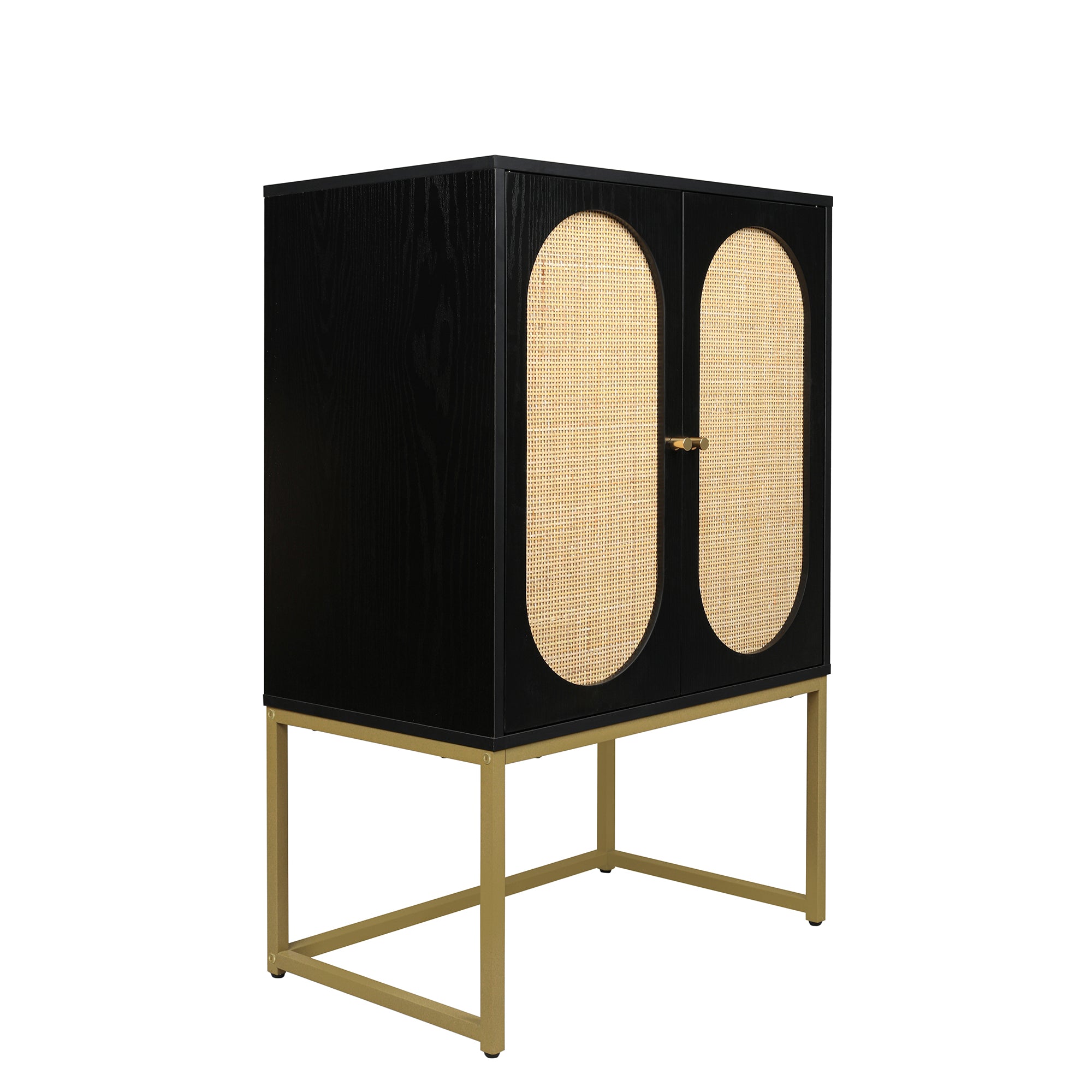 40" Tall  2-door Accent Cabinet with Adjustable Inner Shelves