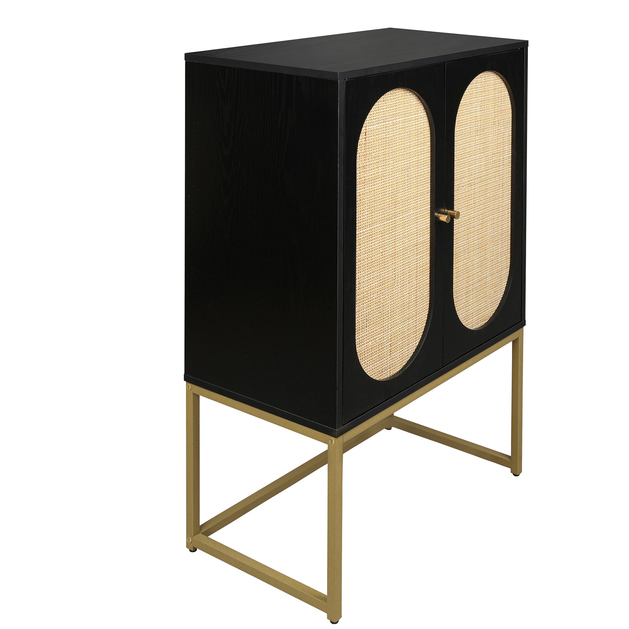 40" Tall  2-door Accent Cabinet with Adjustable Inner Shelves