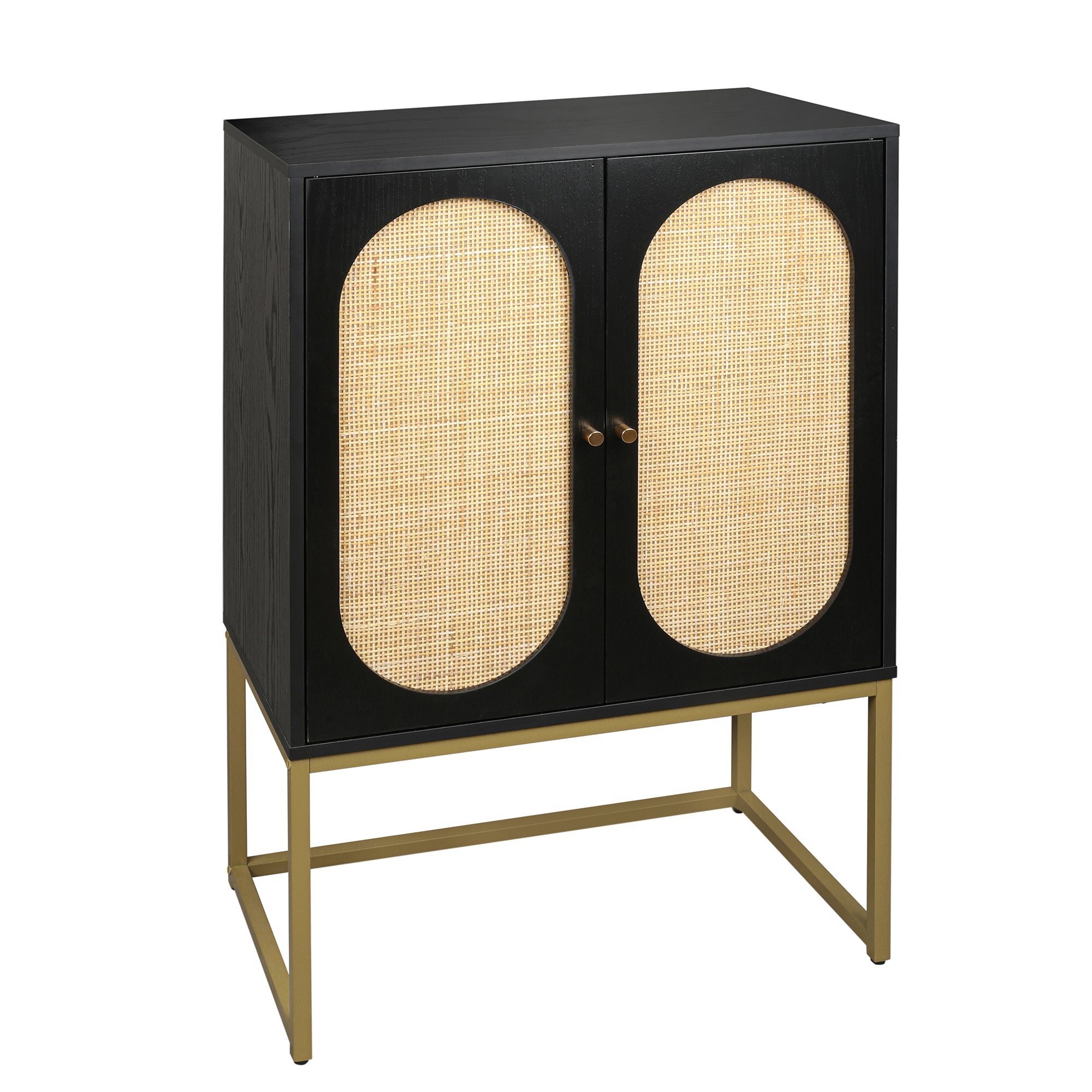 40" Tall  2-door Accent Cabinet with Adjustable Inner Shelves