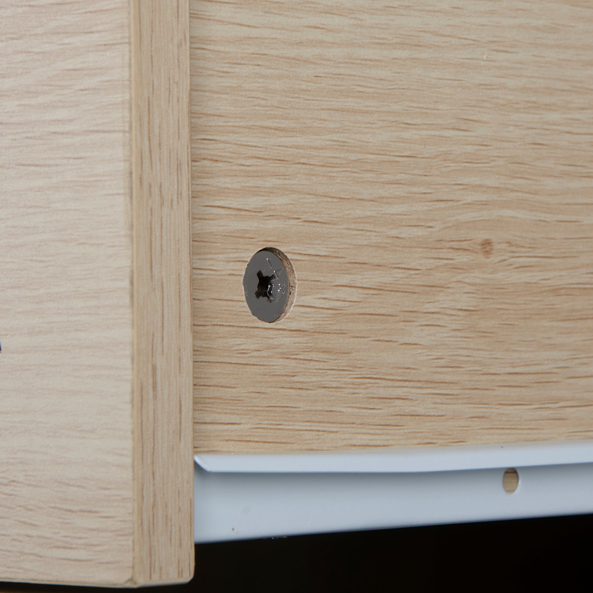 4-Drawer 19" W Wood Chest in Natural