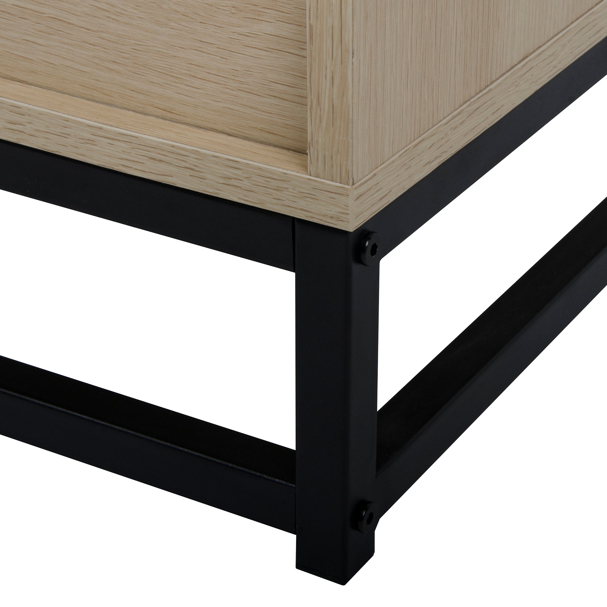 4-Drawer 19" W Wood Chest in Natural