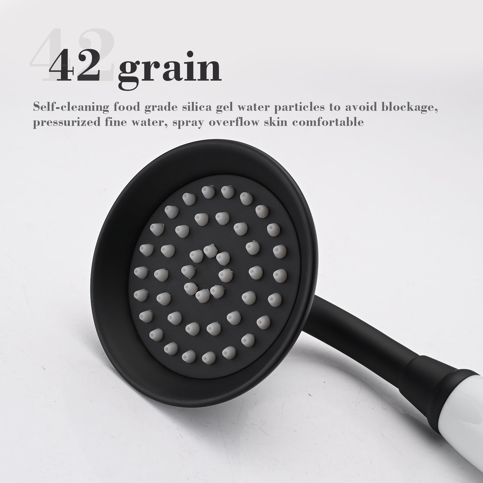 Single Handle Floor Mounted Freestanding Tub Filler with Hand Shower