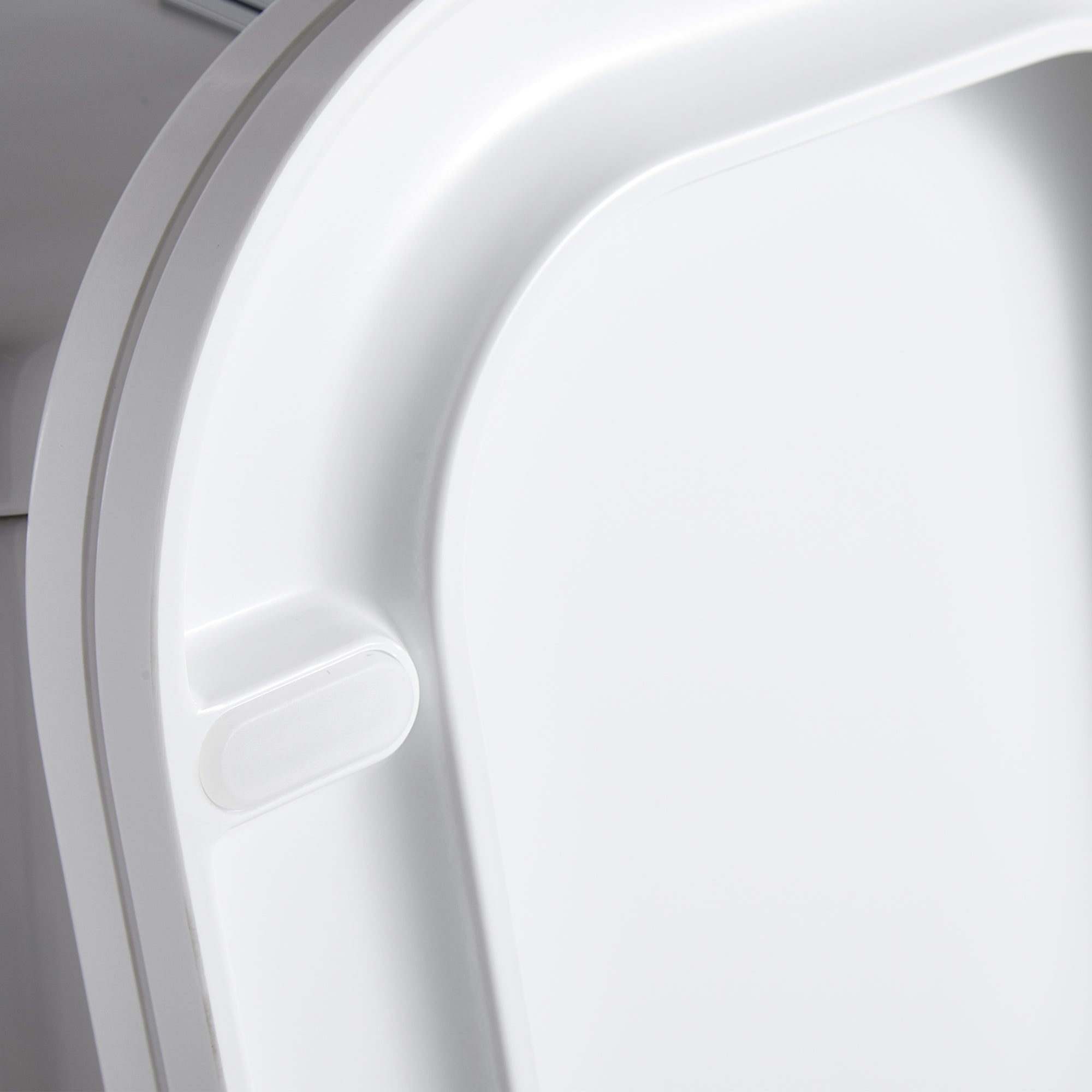 1-piece 0.88/1.28 GPF Dual Flush Elongated Toilet in White Seat Included