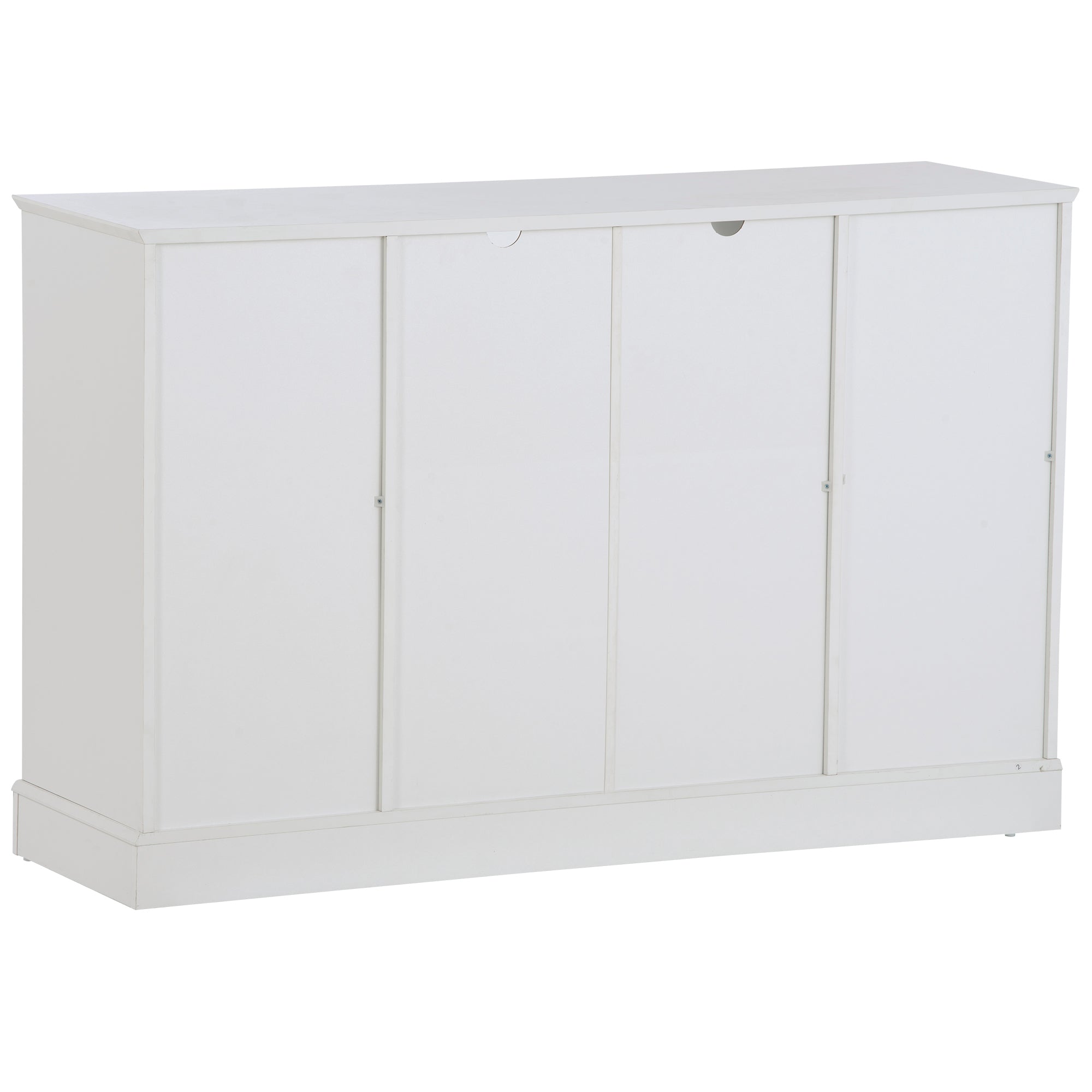 52" L Wood Storage Cabinets with Adjustable Shelves