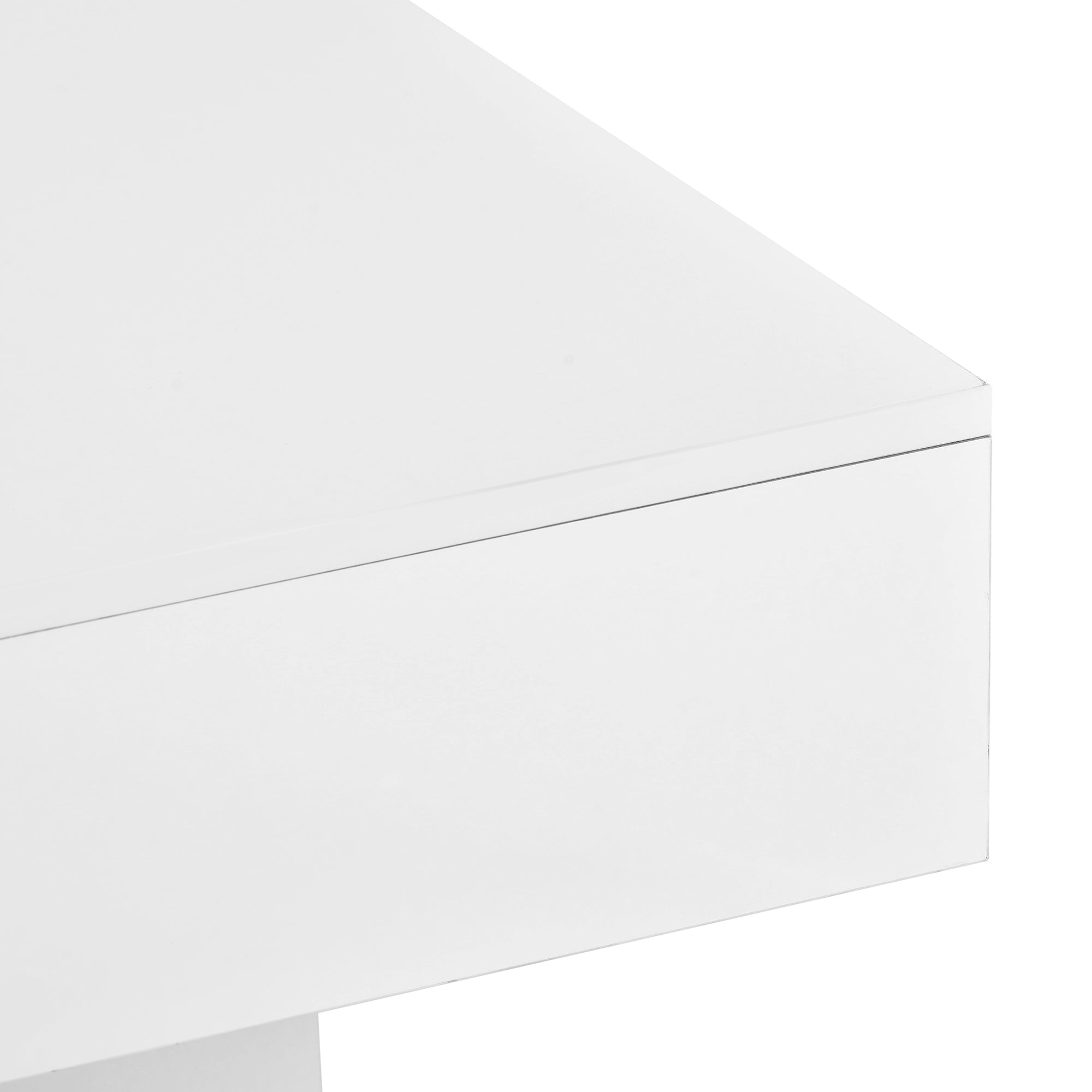 Square Coffee Table with 16-color LED Lights