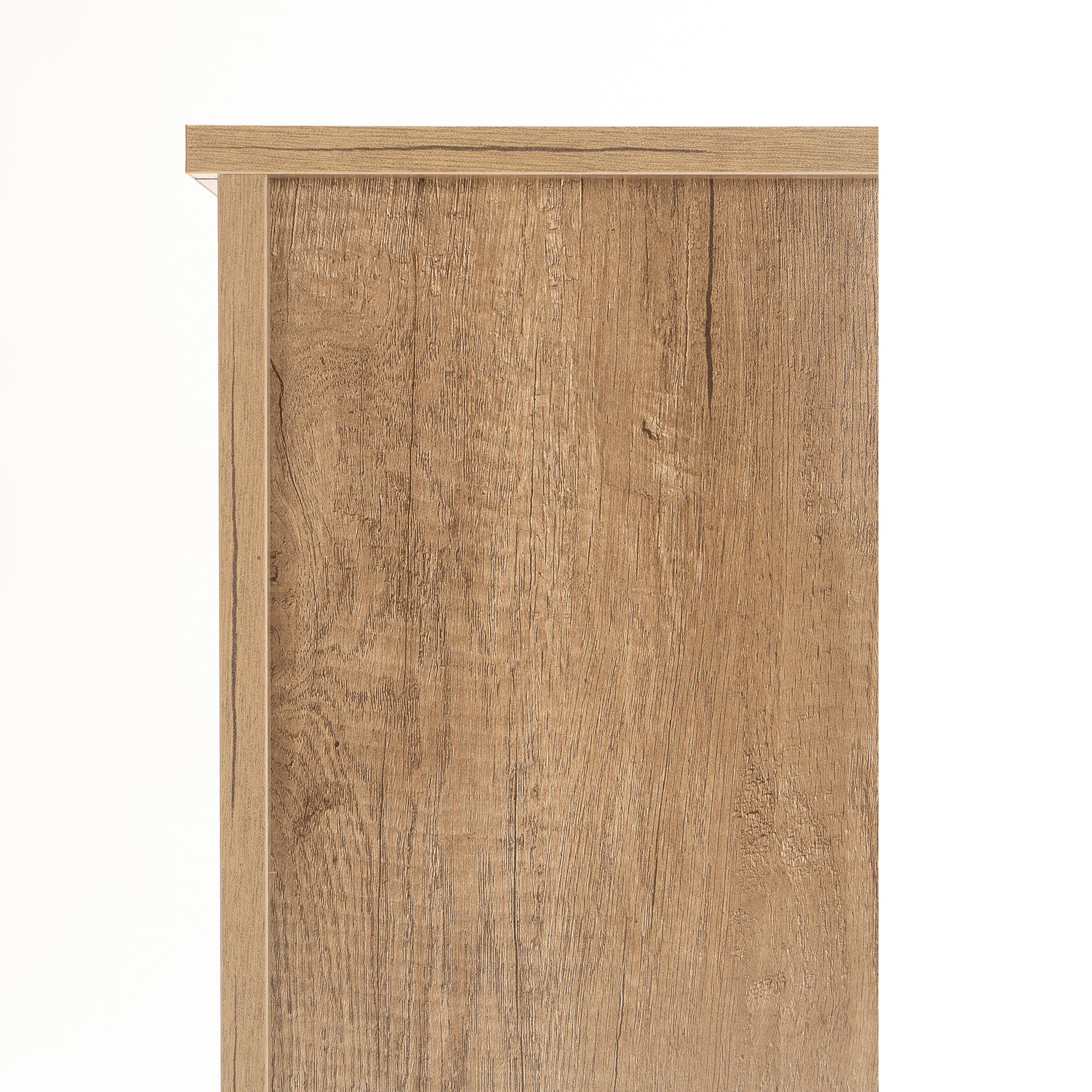 Wood Accent Cabinet with Sliding Barn Door