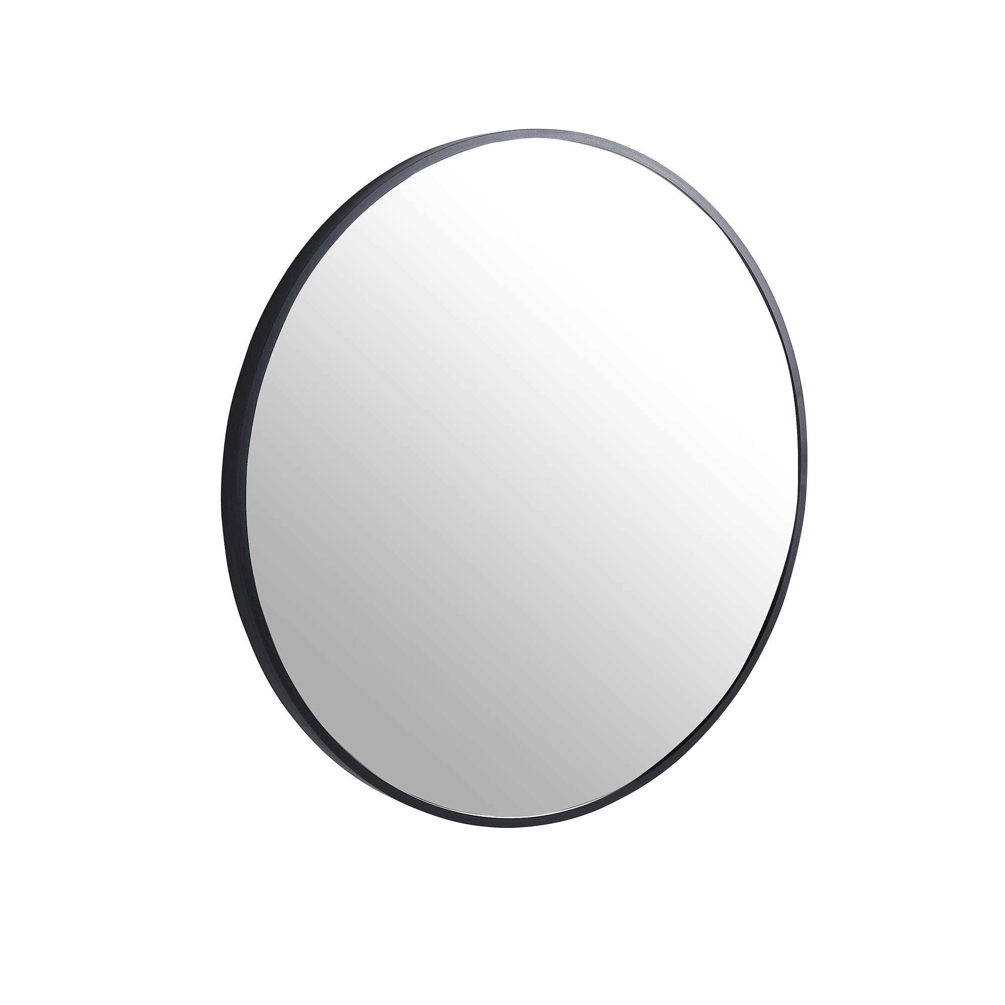 Round Framed Wall Mounted Mirror