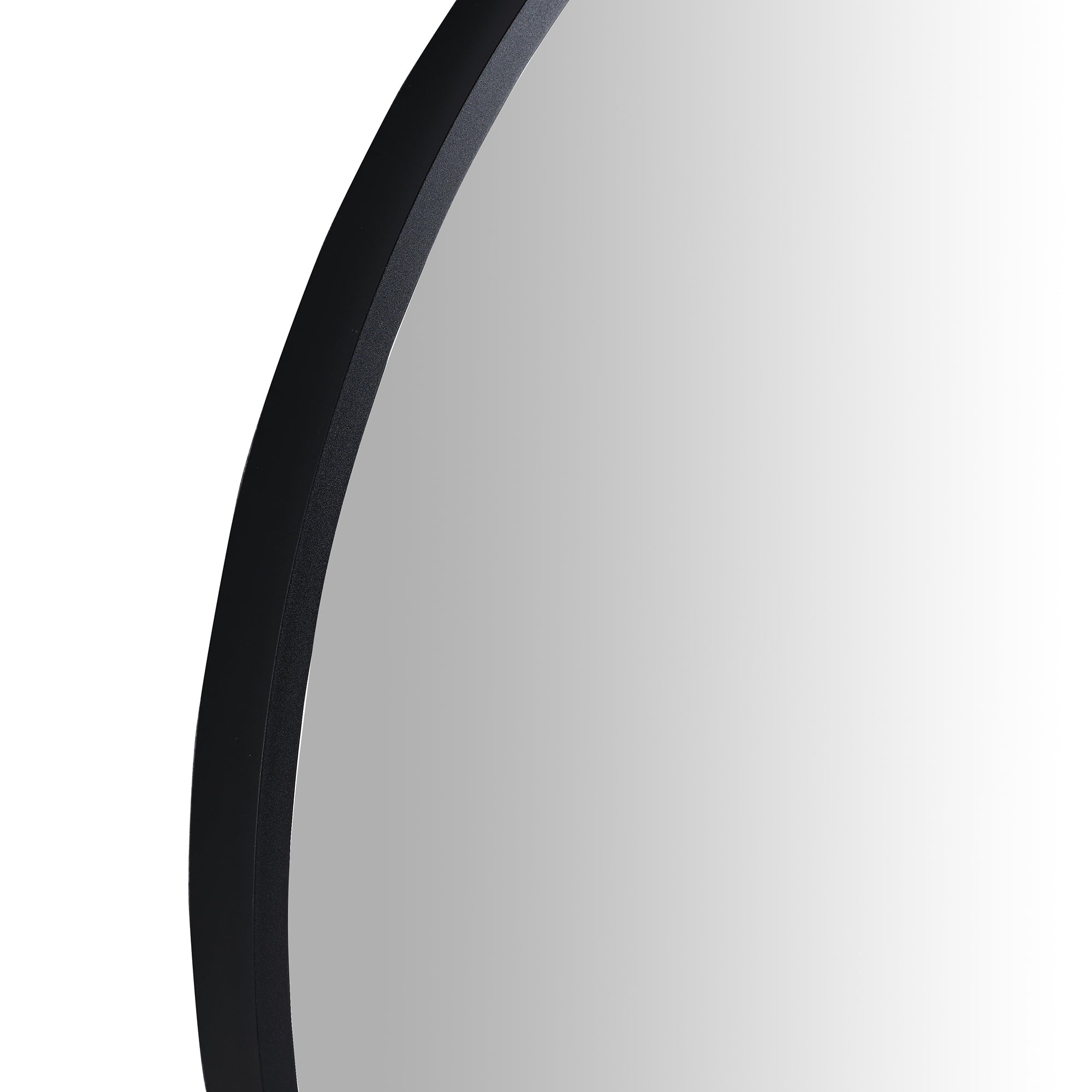 Round Framed Wall Mounted Mirror