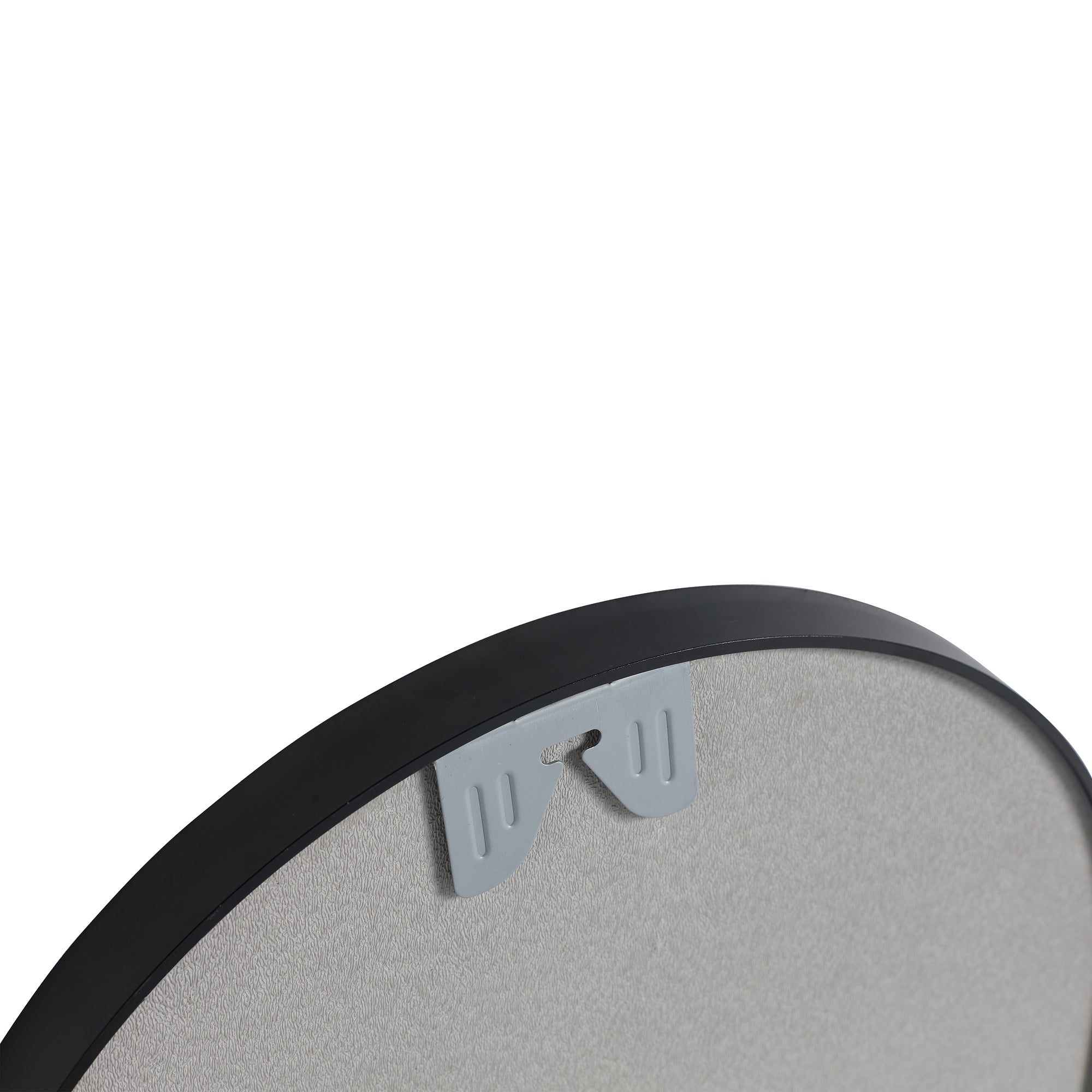 32 inch Oval Aluminum Framed Wall Mounted Mirror