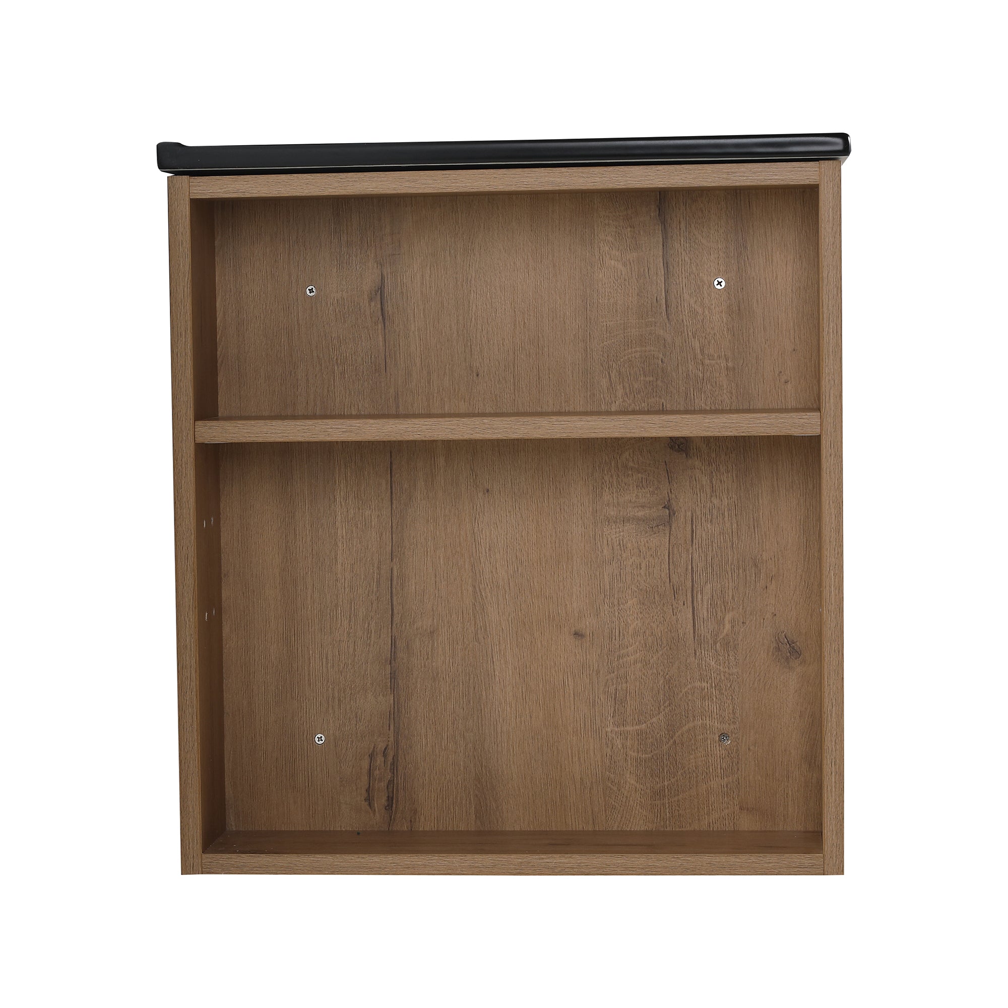 30 inch Plywood Wall-Mounted Bathroom Vanity Set with Integrated Ceramic Sink