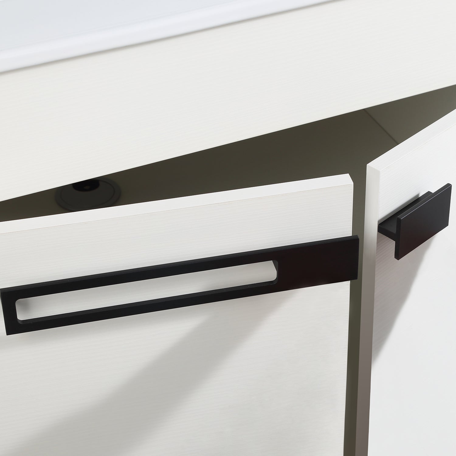 30 in. W x 18 in. D x 35 in. H Bath Vanity Set in White with Cultured Marble Vanity Top in White with White Basin