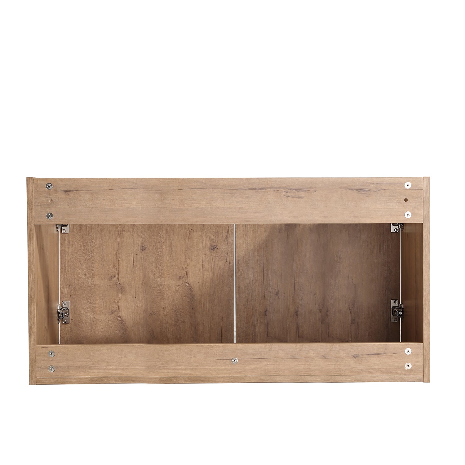 36 in. W x 18 in. D x 20 in. H Bath Vanity Set in Imitative Oak with Cultured Marble Vanity Top in White with White Basin