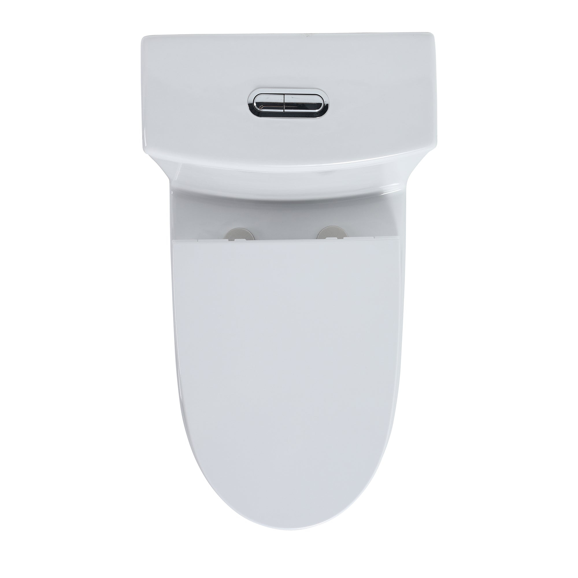 27 Inch Ceramic One Piece Toilet with Soft Close Seat