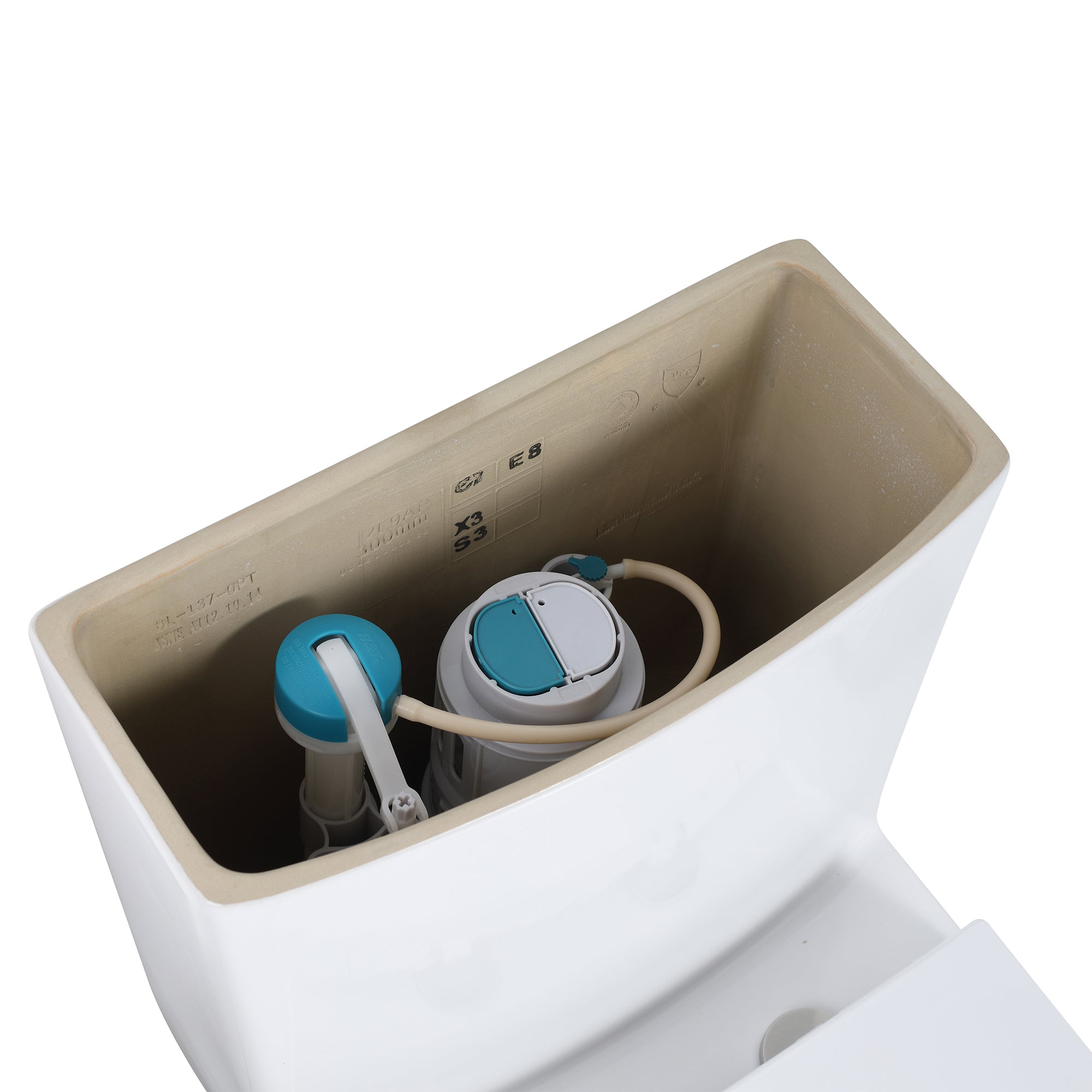 27 Inch Ceramic One Piece Toilet with Soft Close Seat