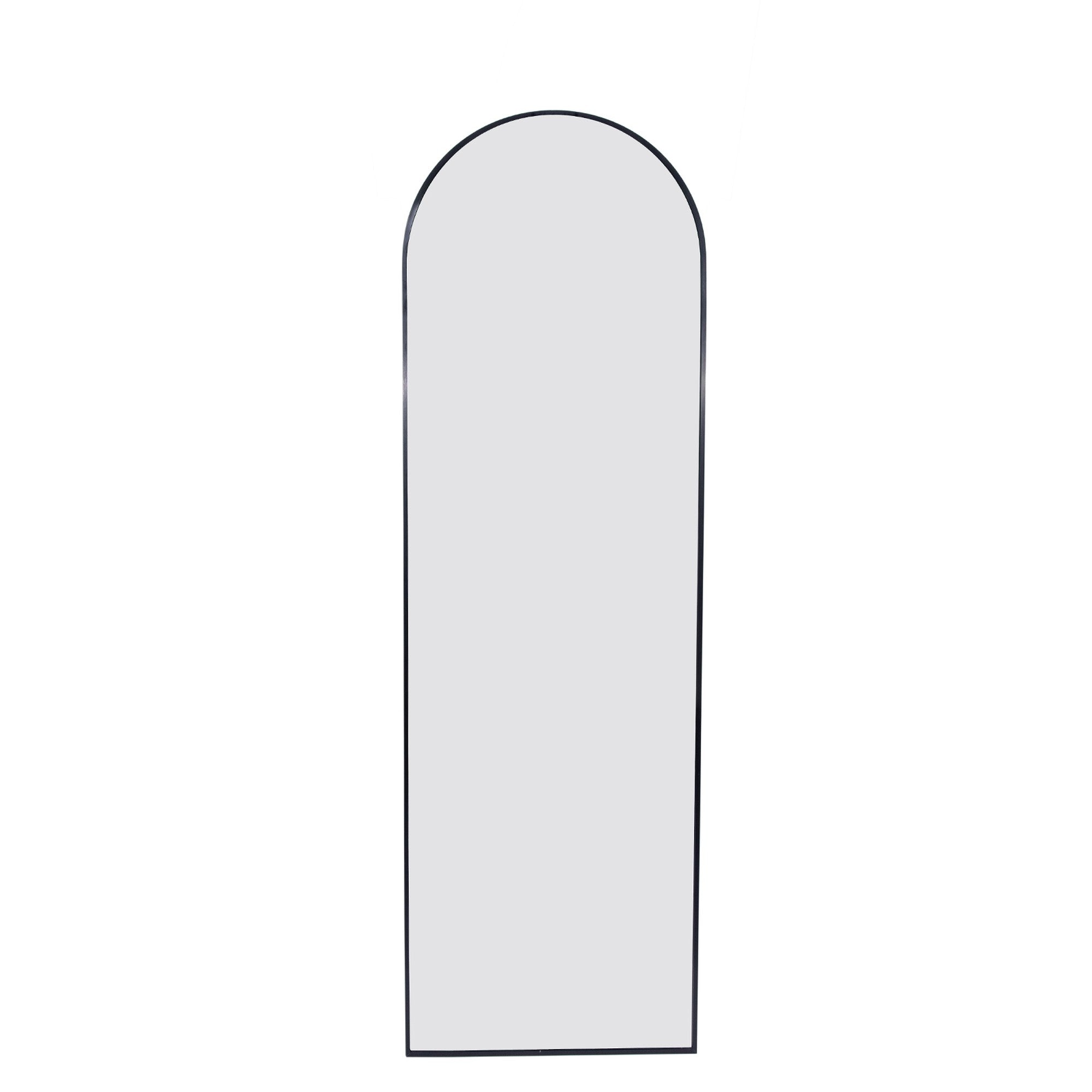 Rectangular Aluminum Framed Freestanding Bedroom Mirror