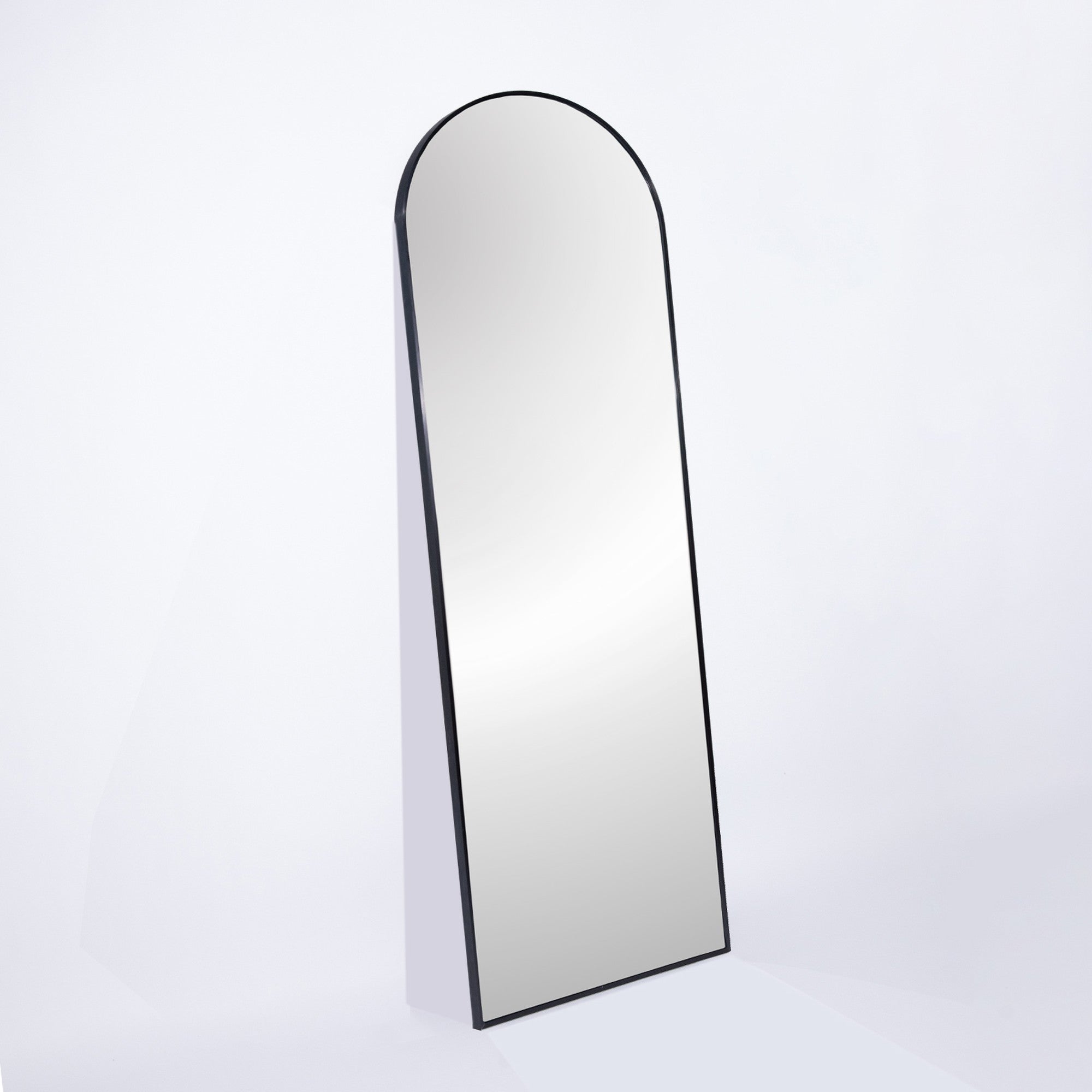 Rectangular Aluminum Framed Freestanding Bedroom Mirror