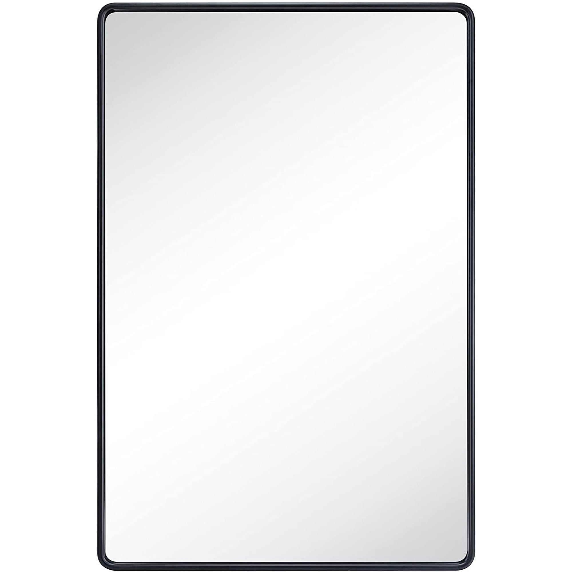 30 inch Rectangular Framed Wall Mounted Bathroom Vanity Mirror