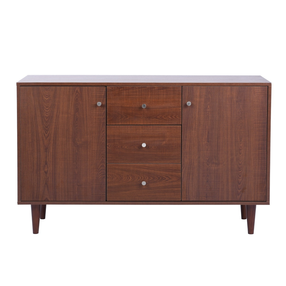 47-inch Wood Sideboard with Adjustable Shelf