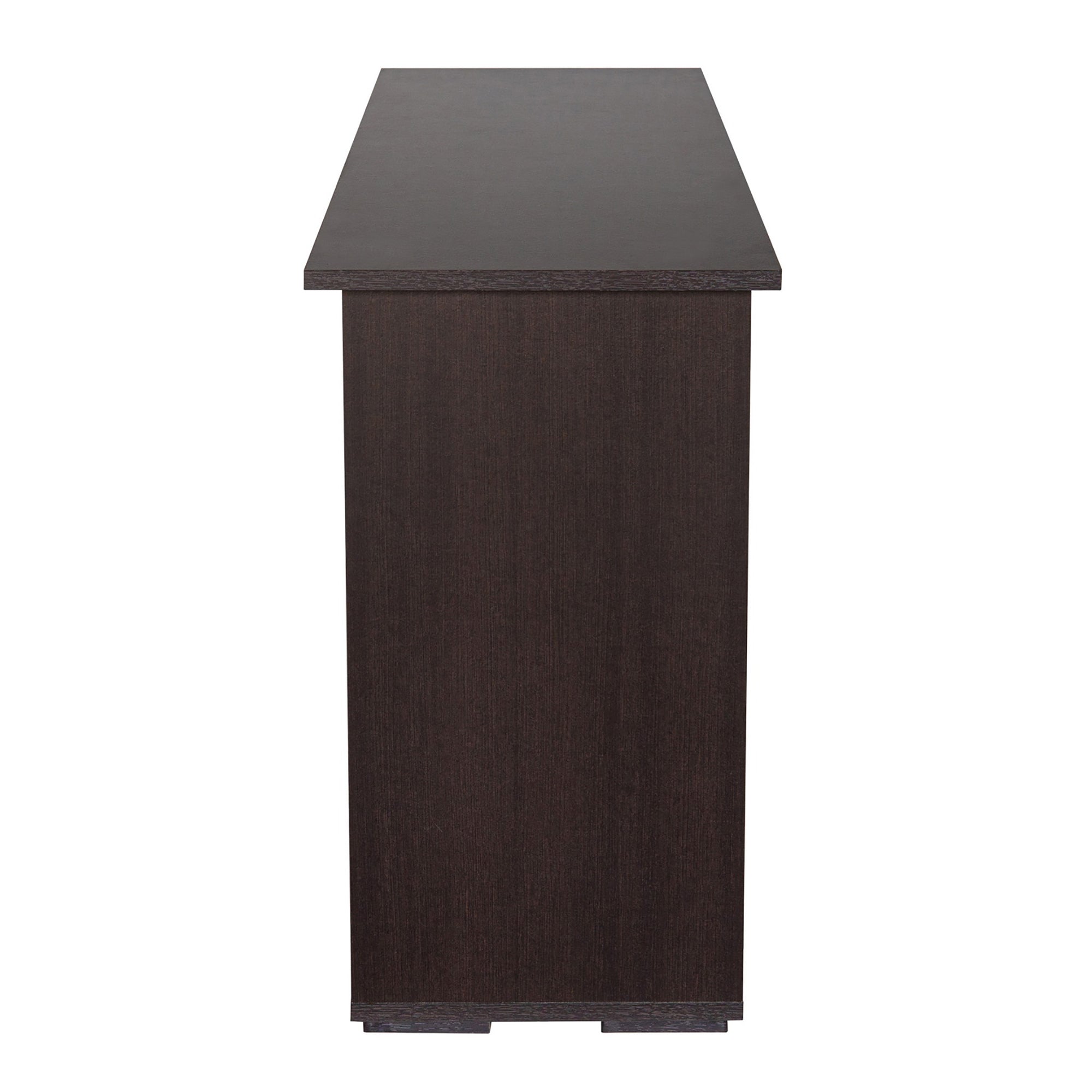 42-inch Wood Sideboard with Sliding Doors
