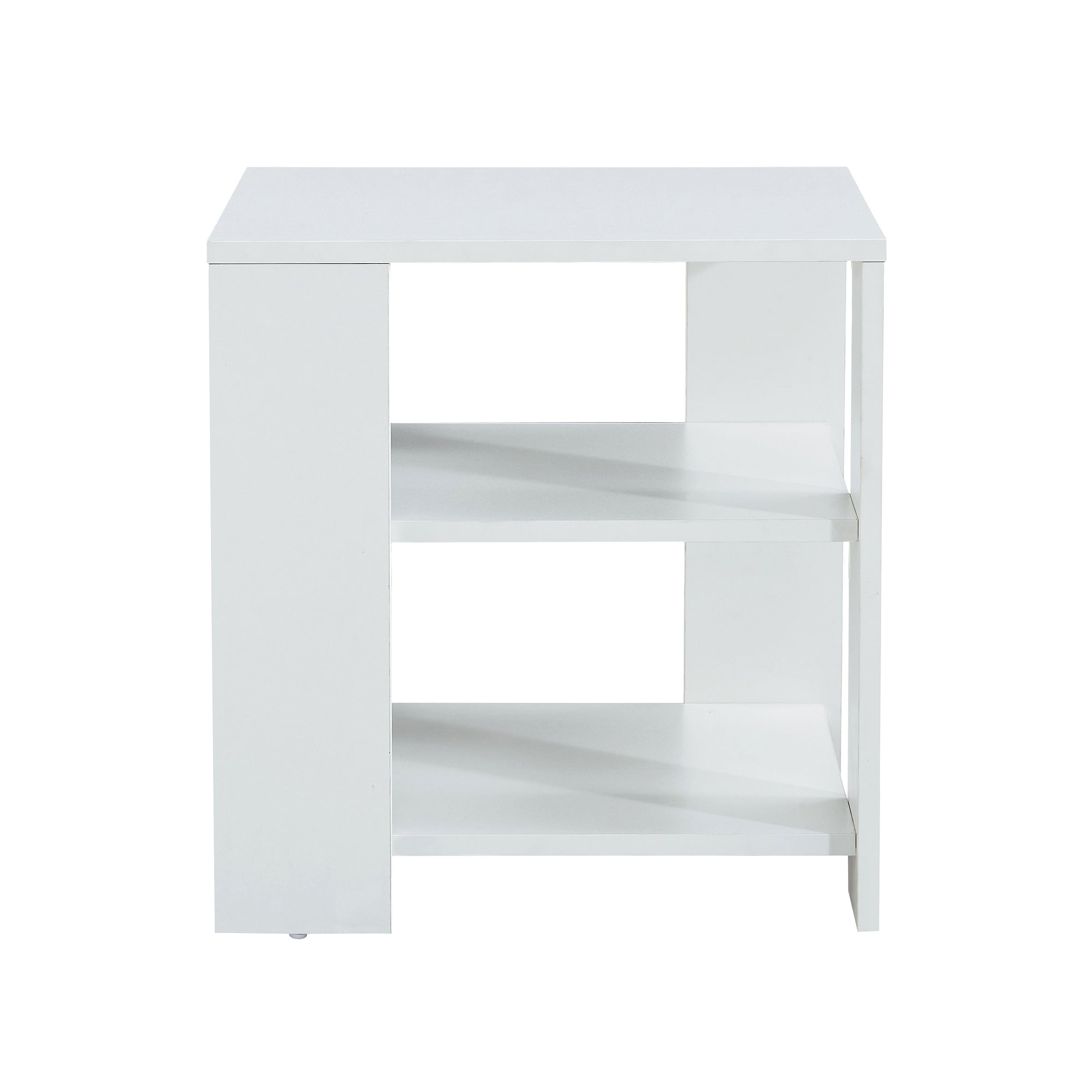 Square Side Table Nightstand 3-tier End Table for Living Room Bedroom
