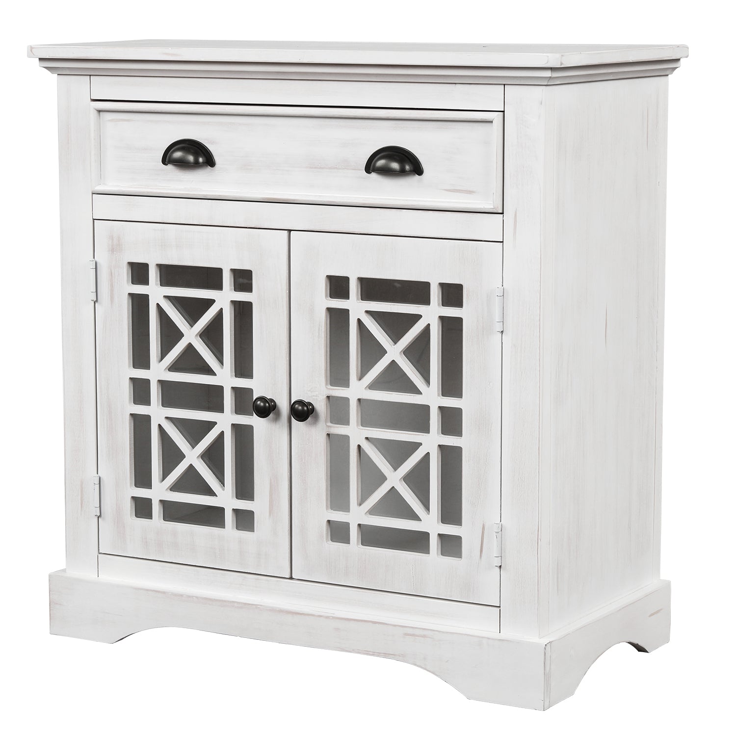 29'' Wood 2-door Storage Cabinet