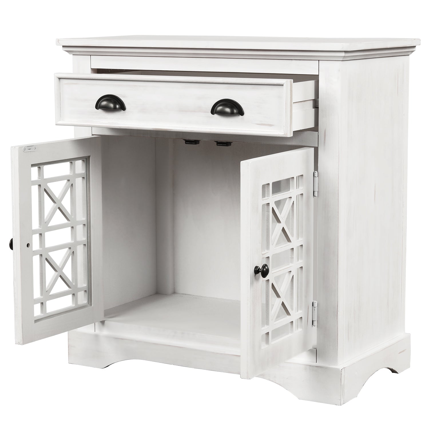 29'' Wood 2-door Storage Cabinet