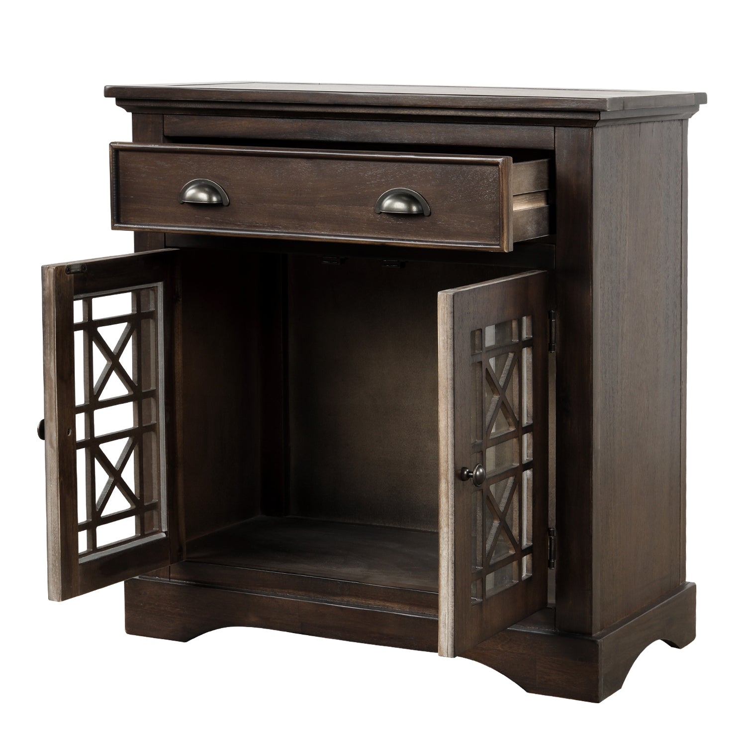29'' Wood 2-door Storage Cabinet