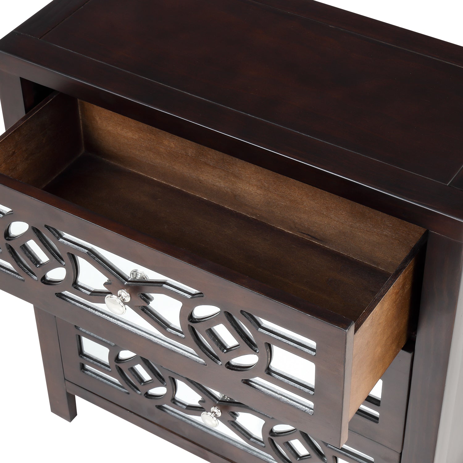 3-Drawer Wood Bachelor's Chest