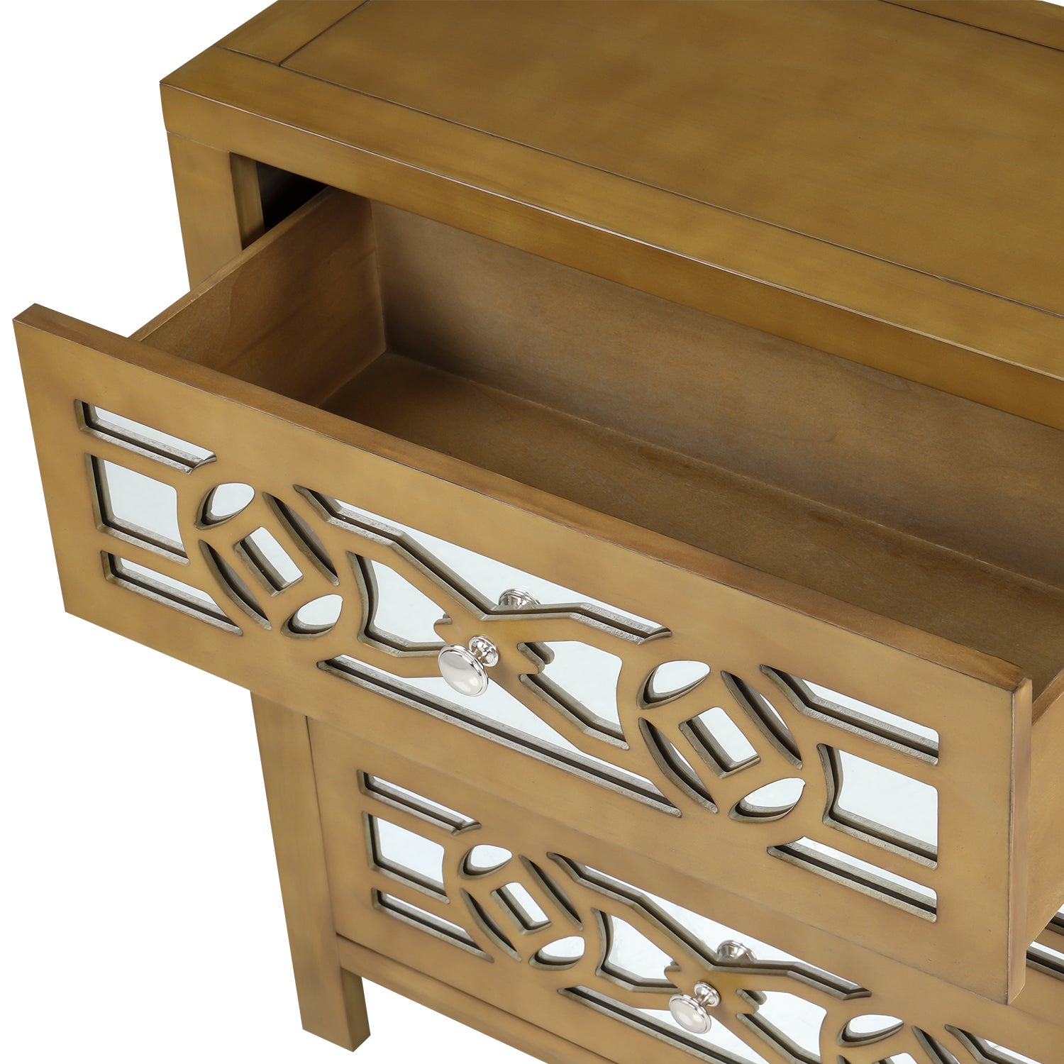 3-Drawer Wood Bachelor's Chest