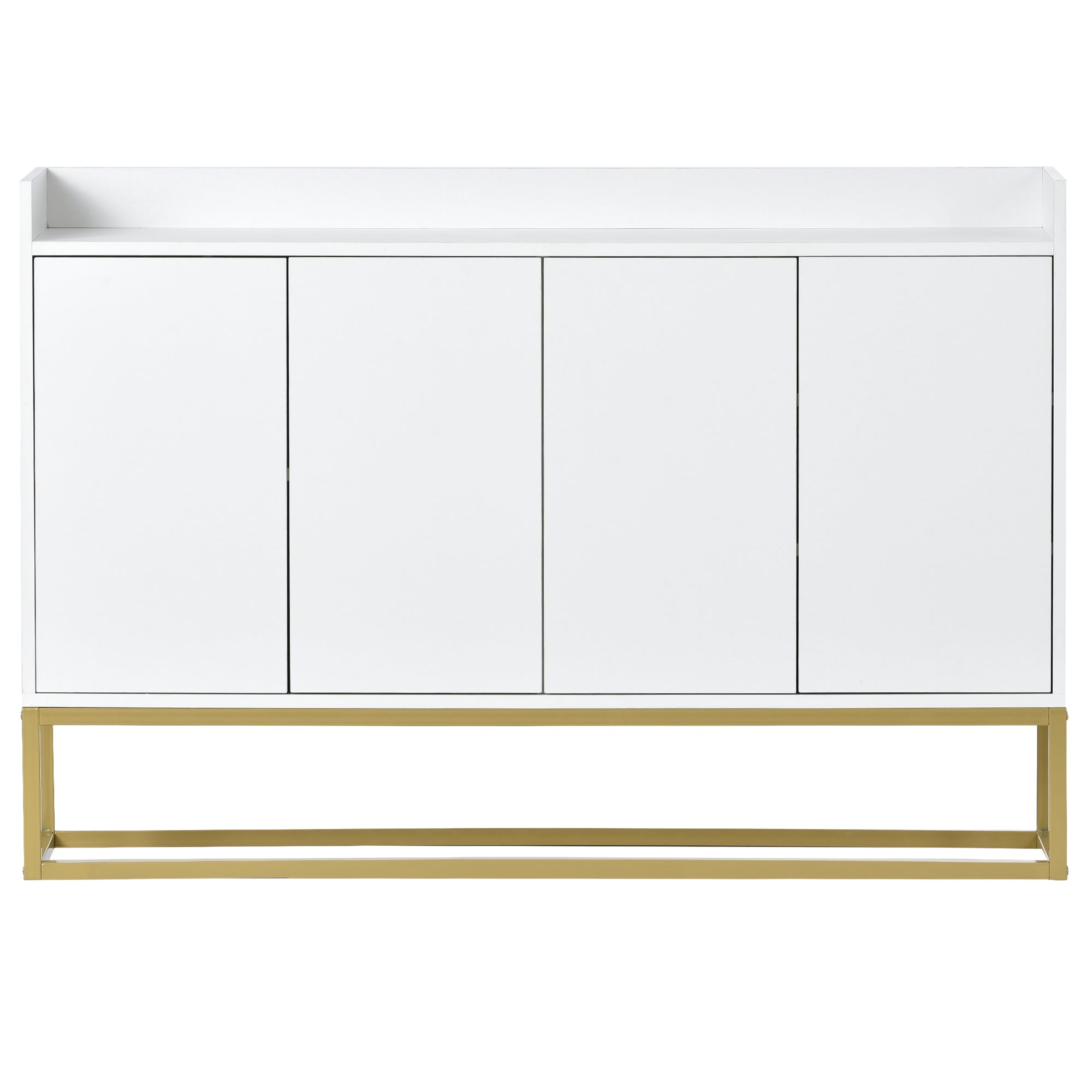 47-inch Wood Sideboard with 3 Shelves