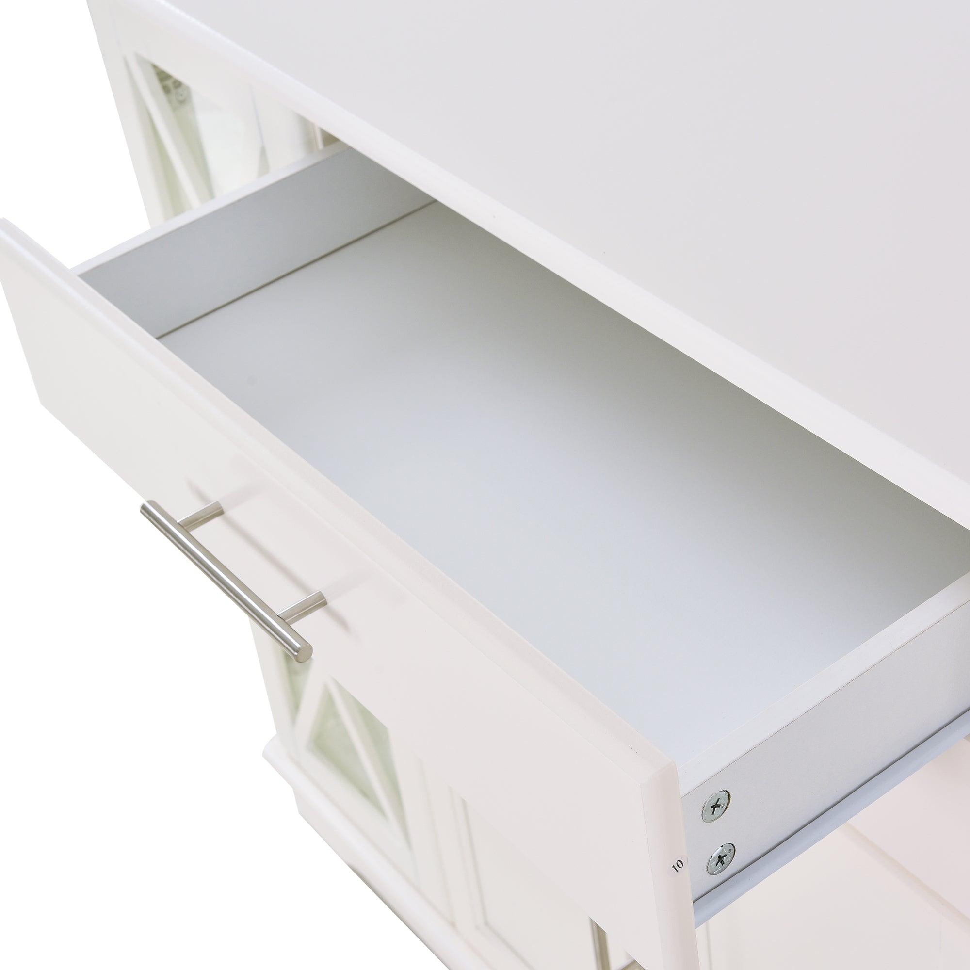 42" Wide 2 Drawer Sideboard with Adjustable Shelves