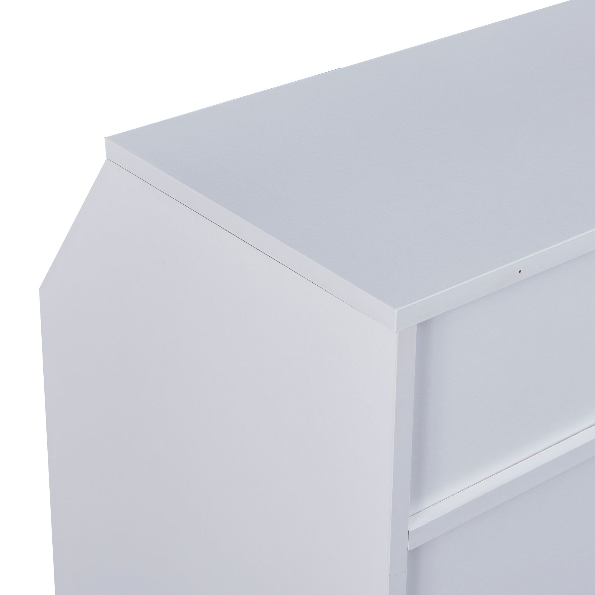 54" Wide Wood 4 Drawer Sideboard Stemware Rack